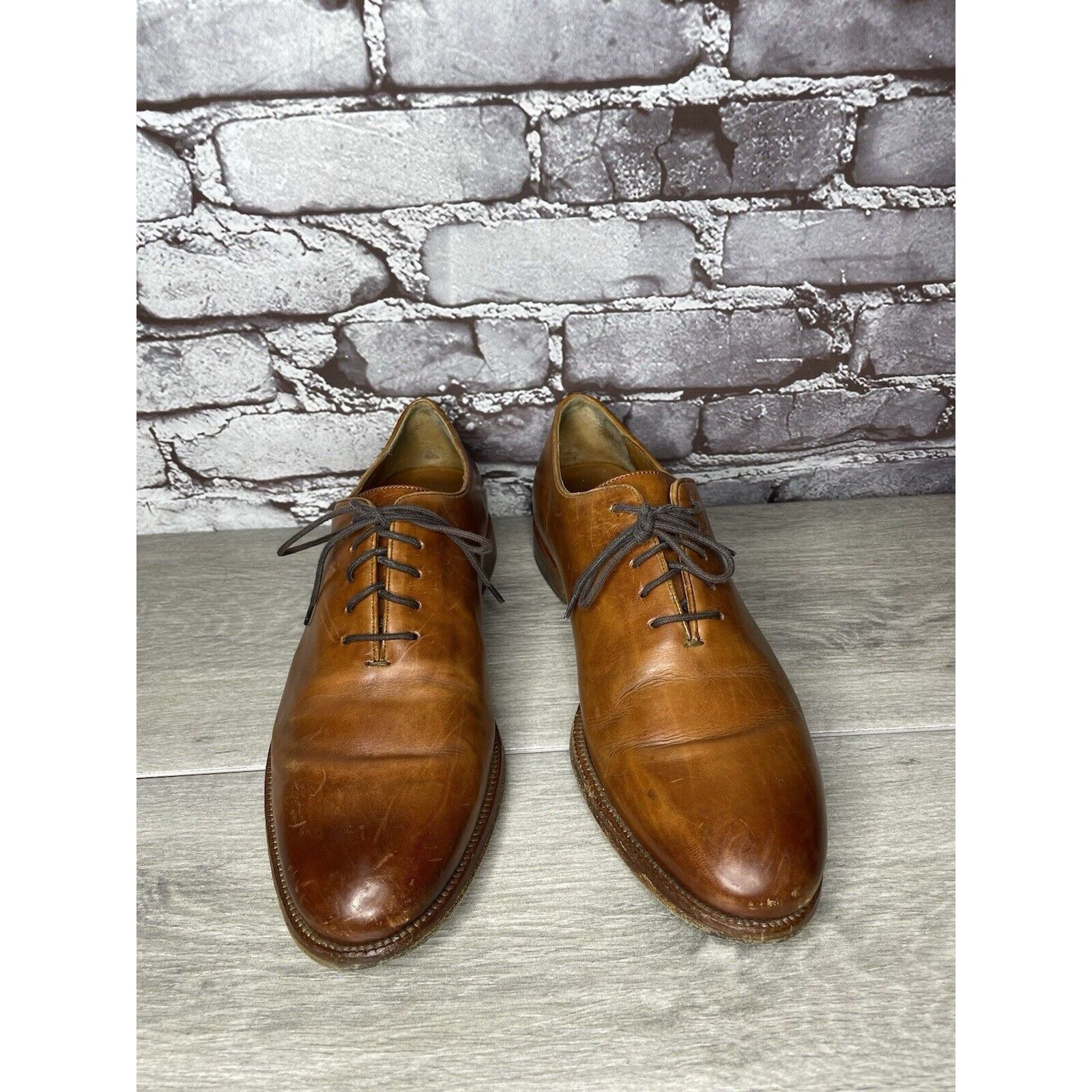 Cole Haan Cole Haan AMERICAN CLASSICS Mahogany Brown Leather Oxfords D Size US 8.5 / EU 41-42 - 23 Thumbnail