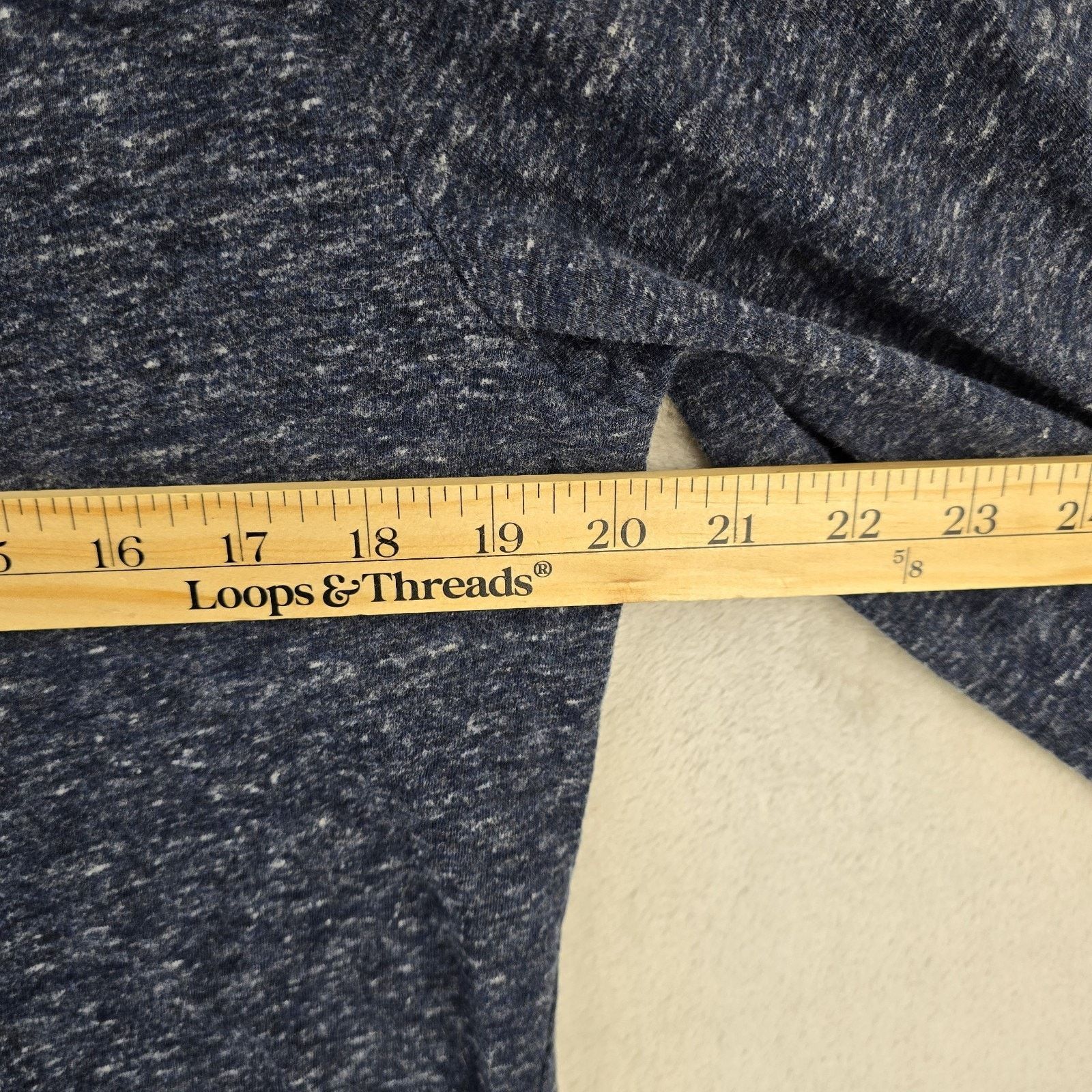 Buck Mason Buck Mason Henley Shirt Medium Lightweight Heather Navy Blue Size US M / EU 48-50 / 2 - 9 Thumbnail
