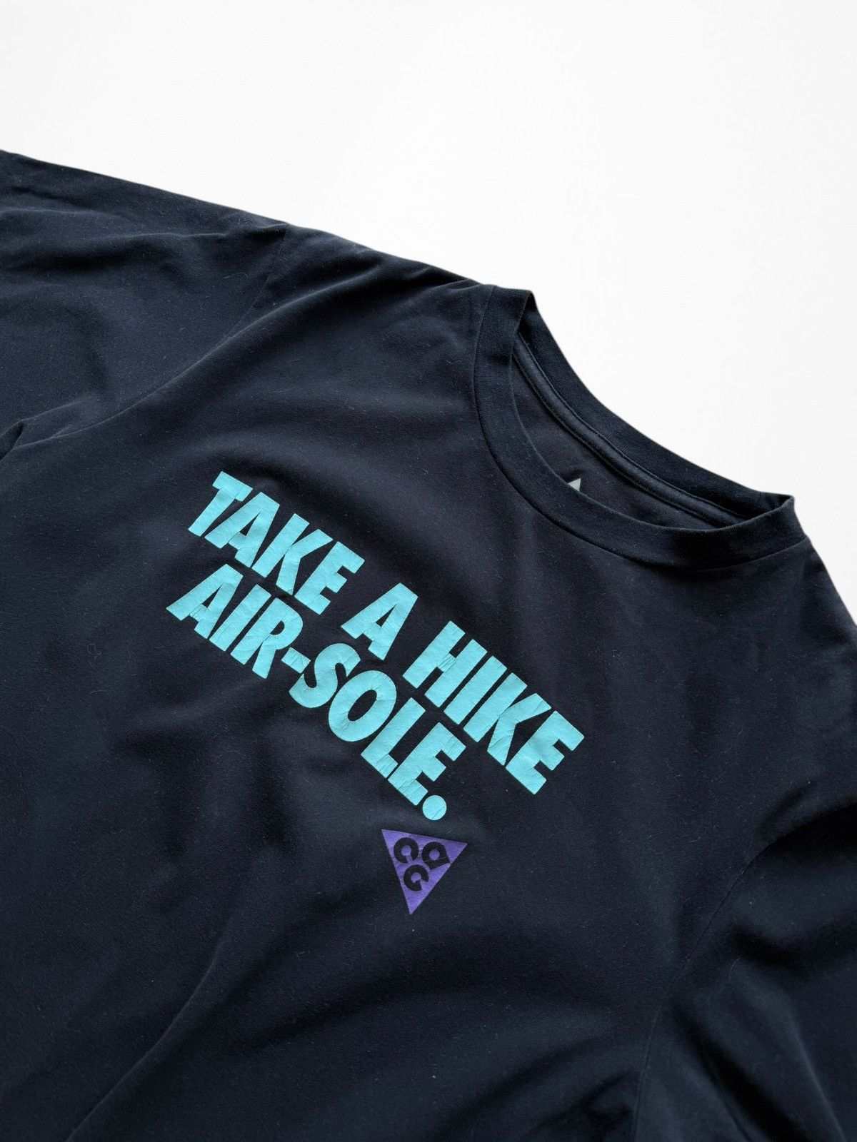 Nike Nike ACG take a hike air-sole t shirt Size US M / EU 48-50 / 2 - 2 Thumbnail
