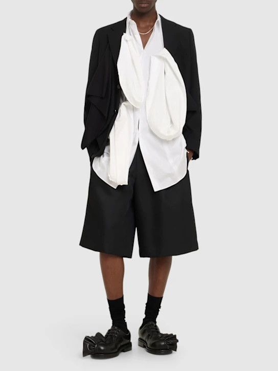 Comme des Garcons Homme Plus o1lsvrm0425 Shirt in White/Beige Size US L / EU 52-54 / 3 - 2 Thumbnail