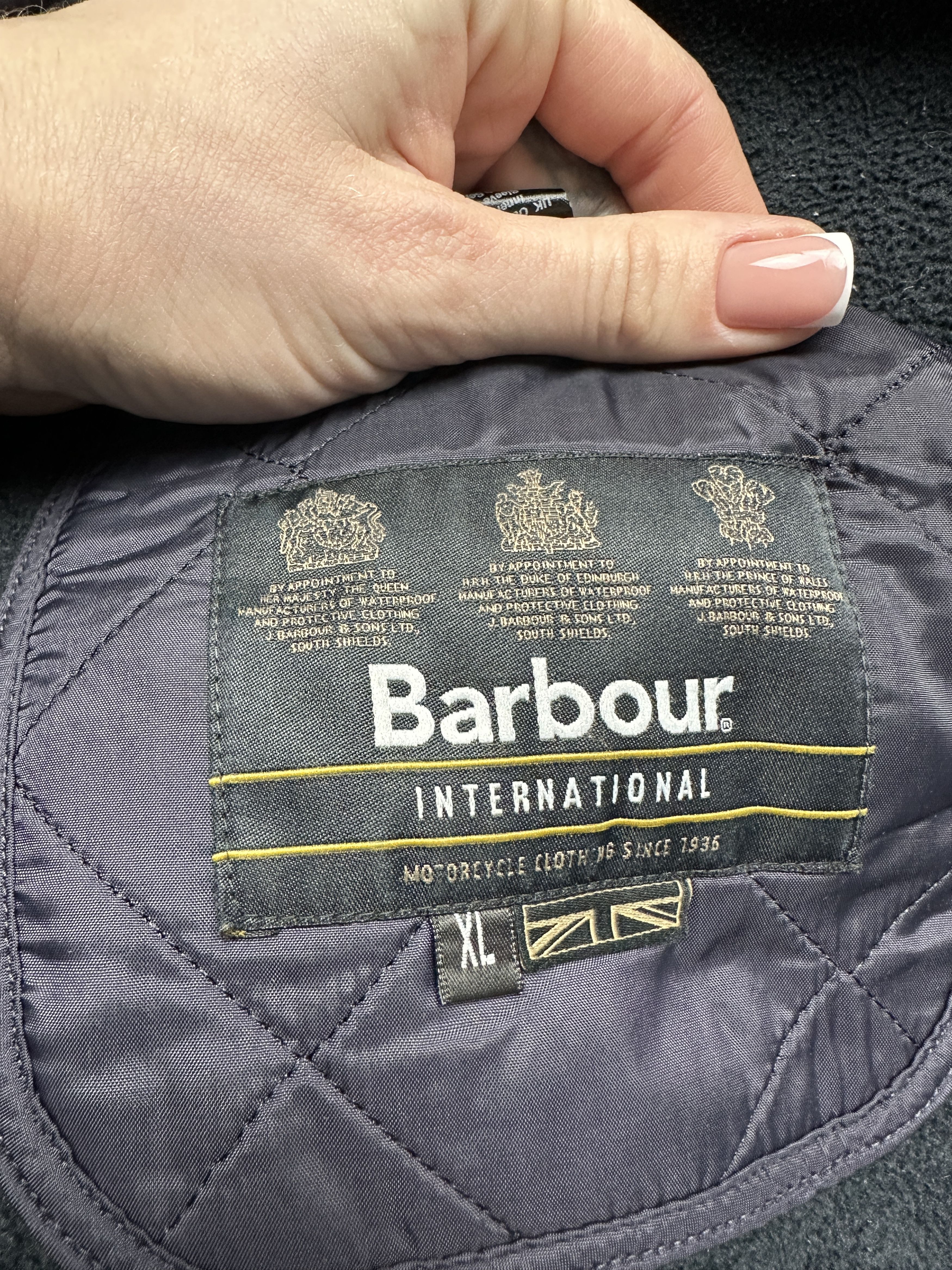 Barbour Barbour International Mens Ariel Polarquilt Quilted Jacket Size US XL / EU 56 / 4 - 6 Thumbnail