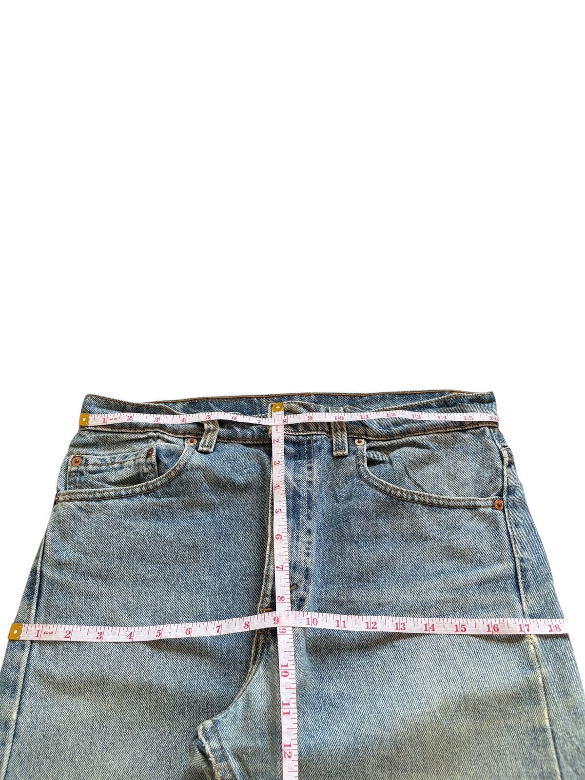 Levi's Vintage 90s Levis 505 Mud Wash Distressed Jeans Size US 33 - 12 Thumbnail