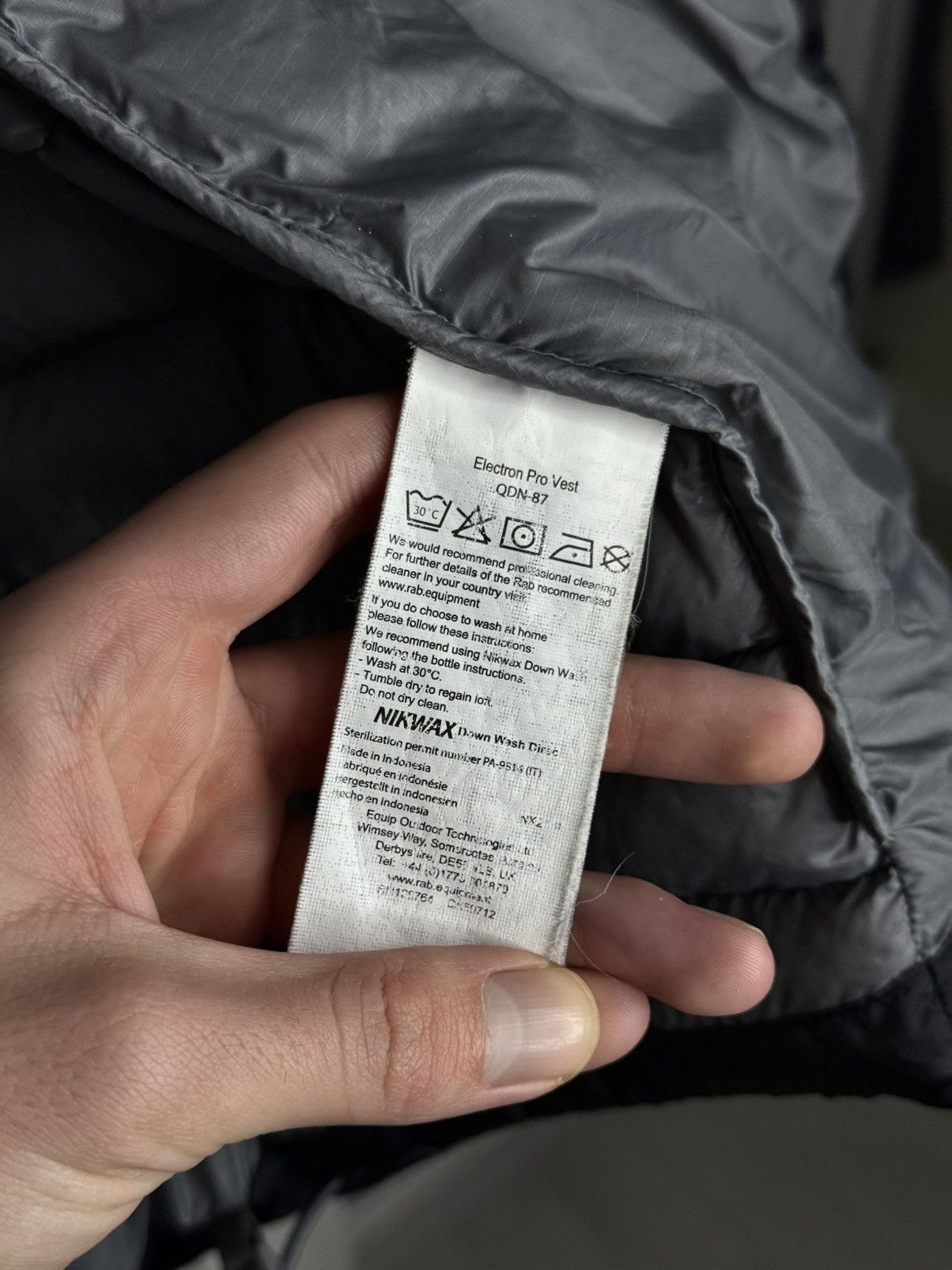 Rab Rab Elecron Pro Down Vest Puffer Jacket Pertex Gorpcore Y2K Size US L / EU 52-54 / 3 - 15 Thumbnail