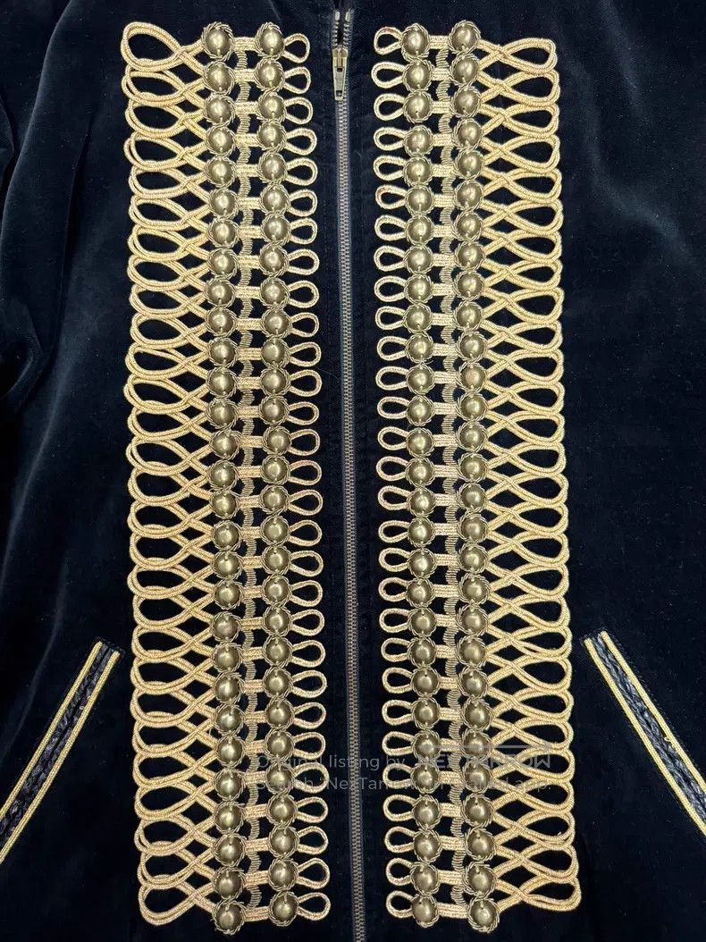 Saint Laurent Paris Saint Laurent Paris Palace Snake Pattern Jacket Size US M / EU 48-50 / 2 - 3 Thumbnail