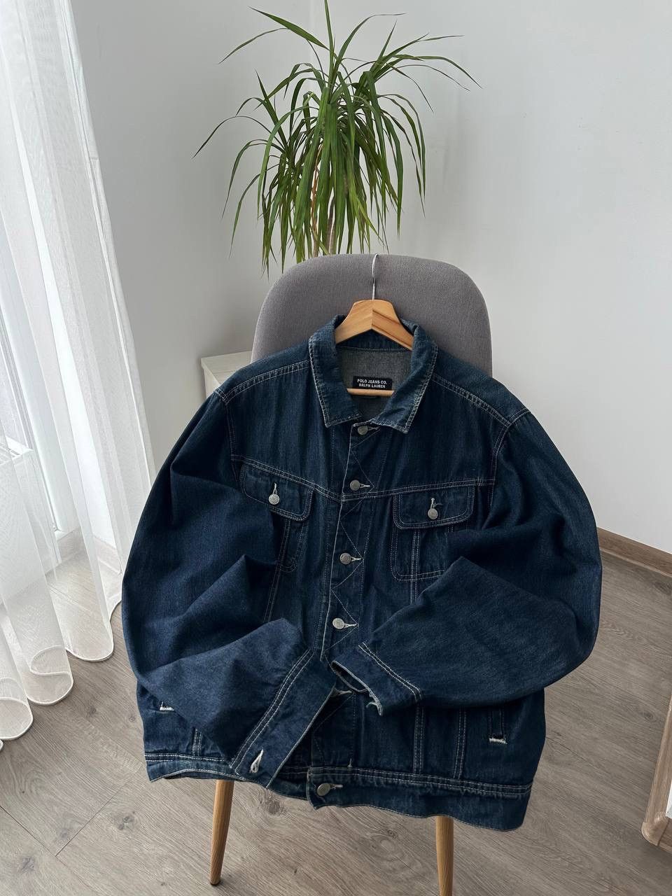 Polo Ralph Lauren × Vintage Vintage Polo Jeans Company PRL Denim Faded Pocket Jacket Size US L / EU 52-54 / 3 - 8 Thumbnail