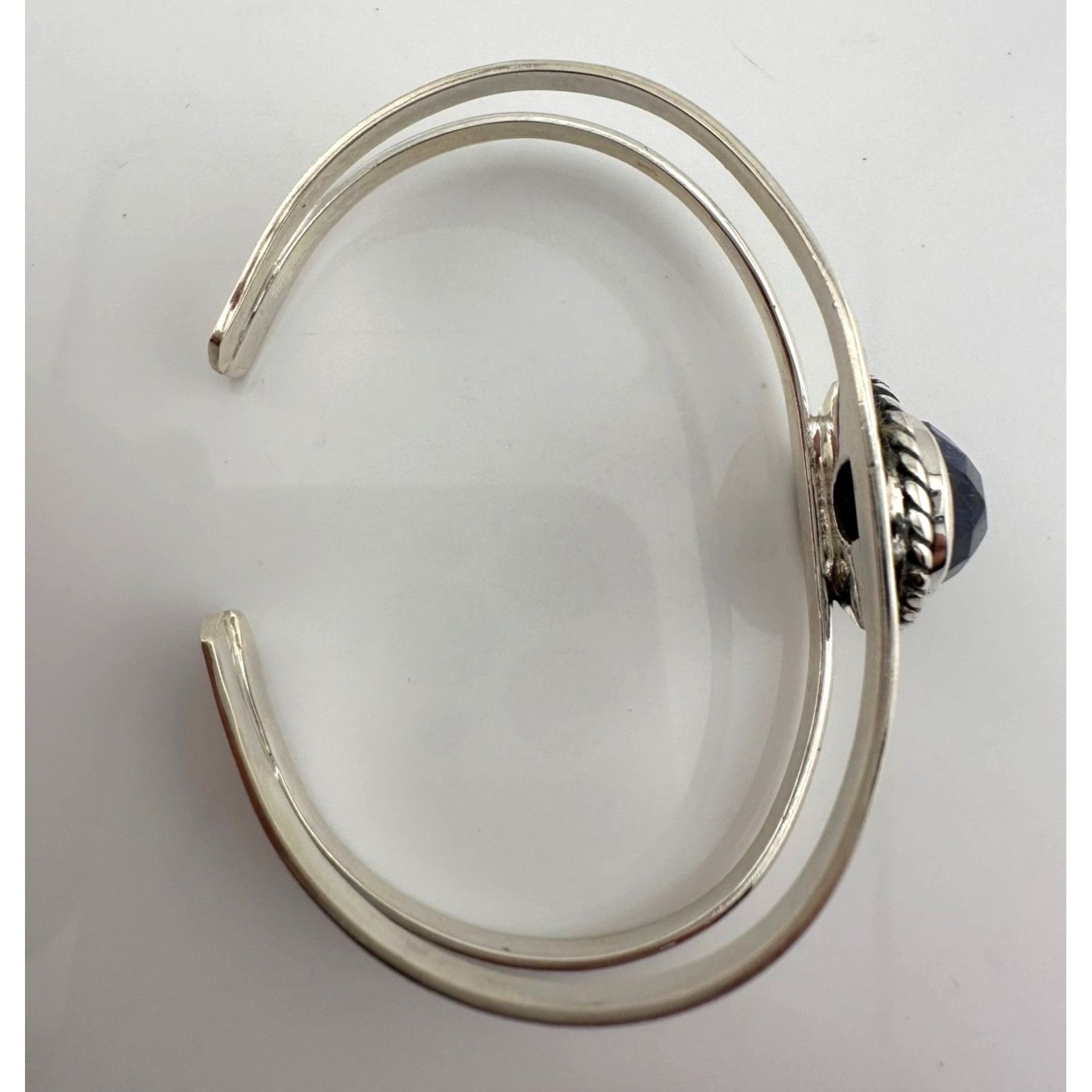 Other 12 Carat Cabochon Sapphire Cuff / Bangle Bracelet Size ONE SIZE - 9 Thumbnail