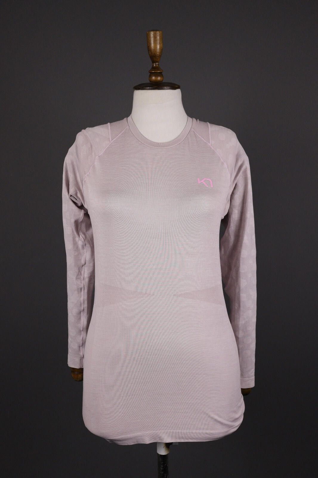 Designer Kari Traa Pink Long Sleeve Top Pullover Shirt Size M Size M / US 6-8 / IT 42-44 - 1 Thumbnail
