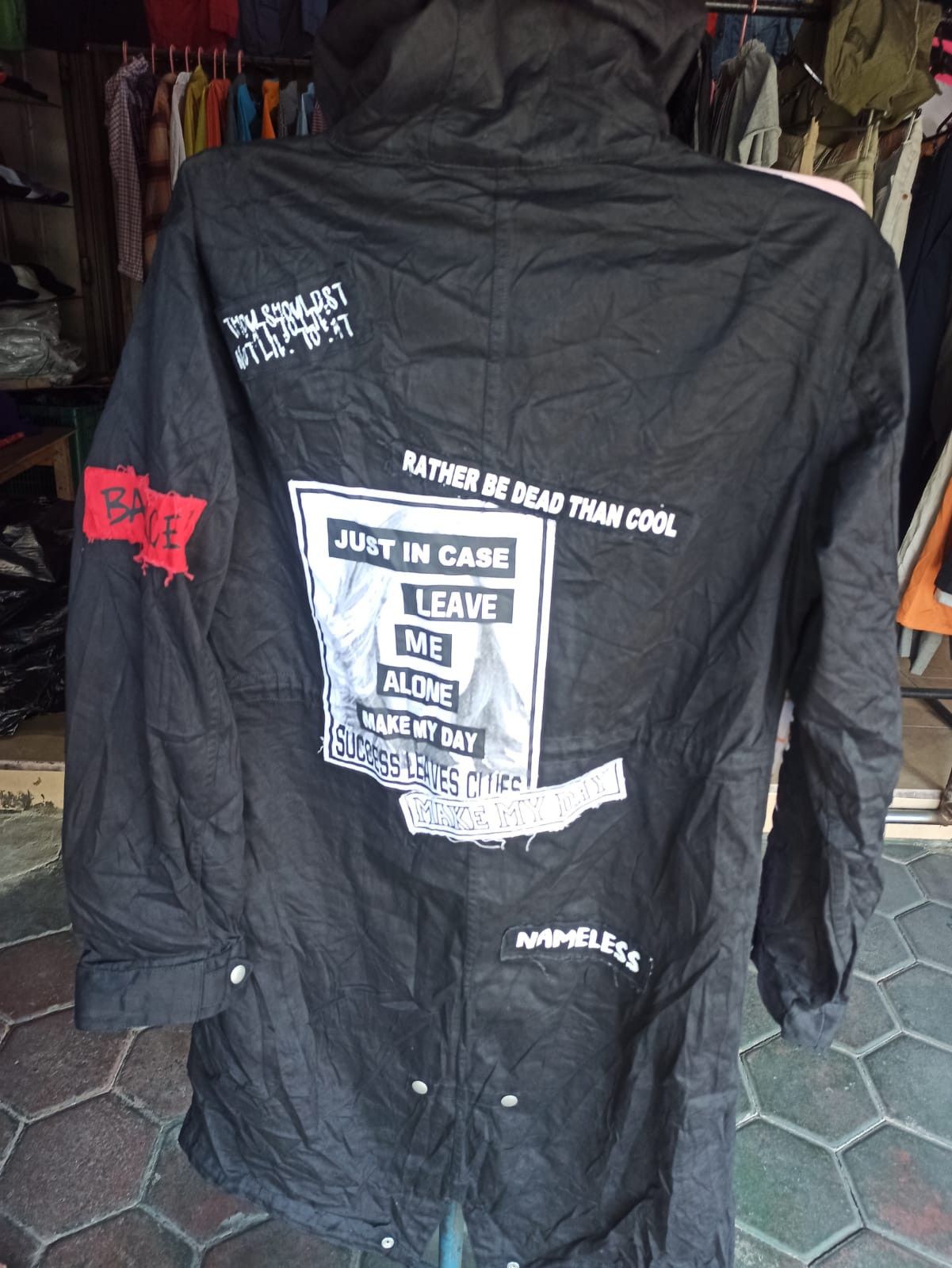 Hysteric Glamour × Japanese Brand Japanese parka jacket retropunk full pacth Size US M / EU 48-50 / 2 - 2 Thumbnail