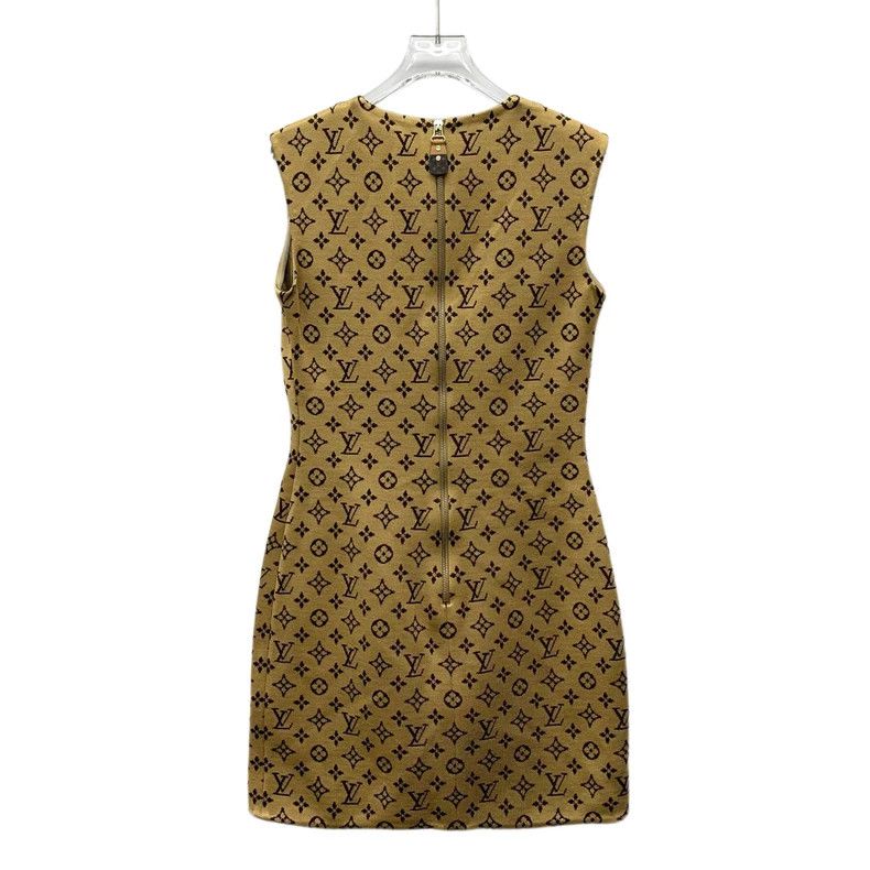 Other Louis Vuitton 24 sleeveless V-neck dresses with brown logo Size XS / US 0-2 / IT 36-38 - 2 Thumbnail