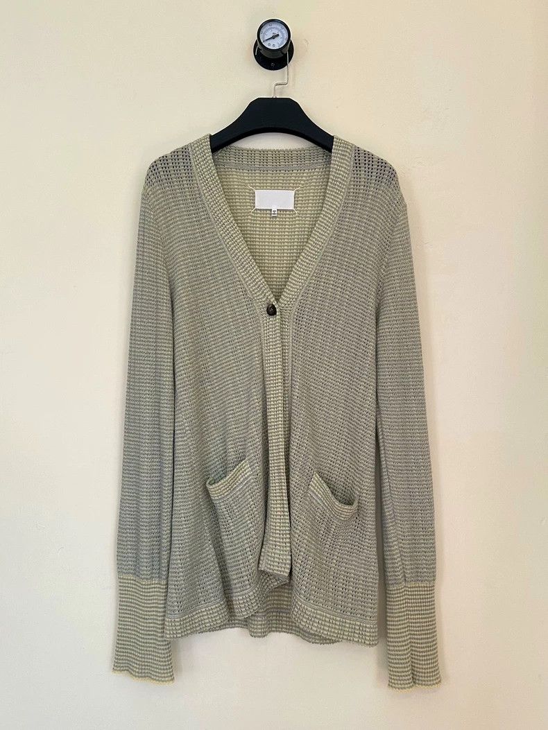 Maison Margiela Maison Margiela Knit Mesh Cardigan - dmc Size US XS / EU 42 / 0 - 1 Thumbnail