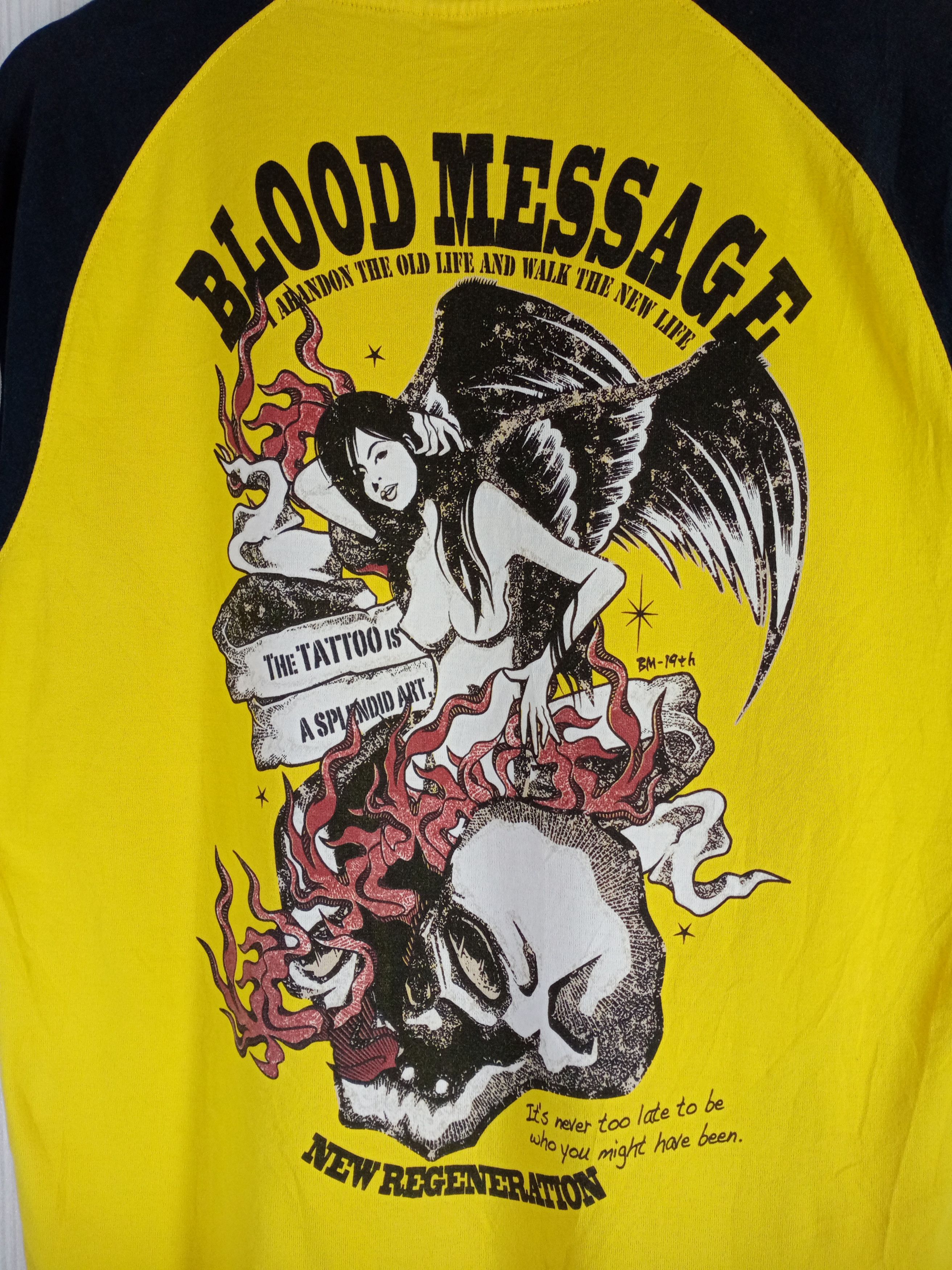 Japanese Brand Rare Blood Message New Generation Sexiest Girl Art Tee Size US M / EU 48-50 / 2 - 3 Thumbnail