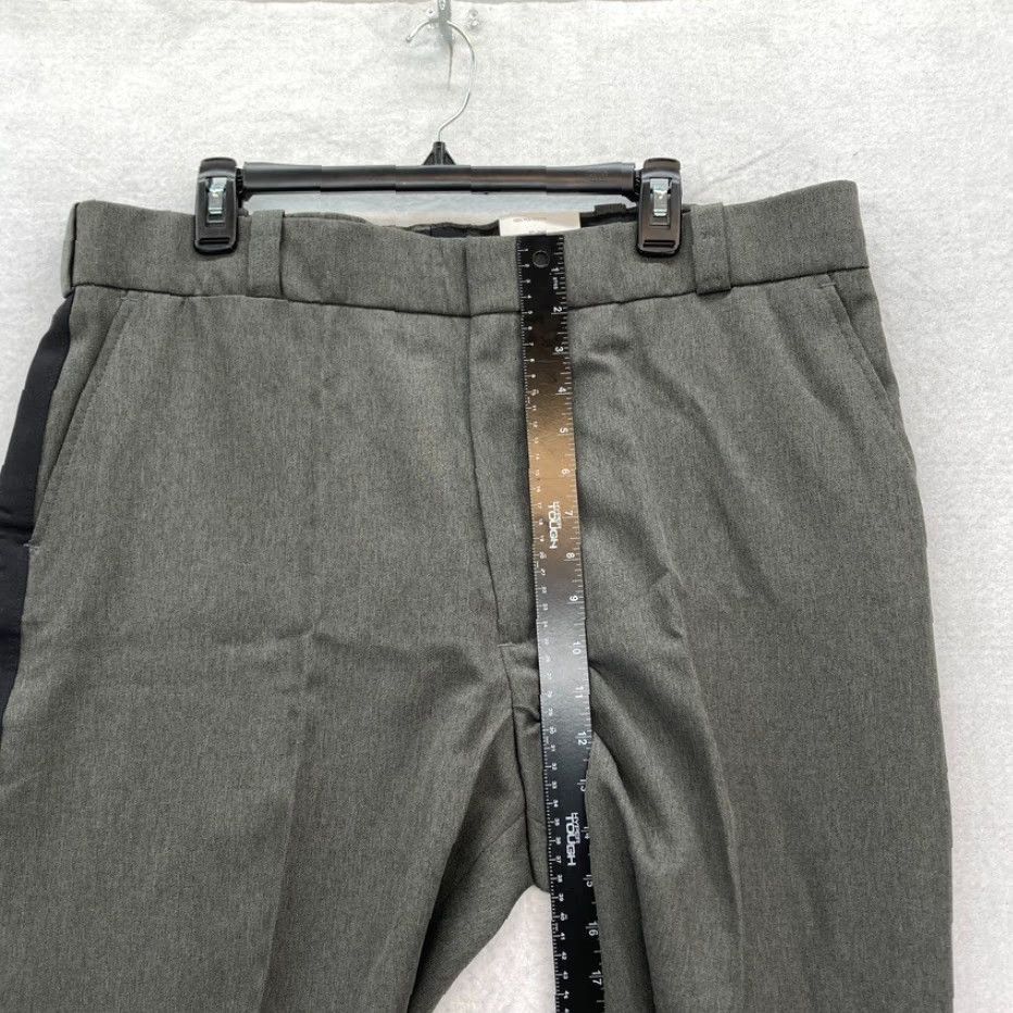 Vintage Flying Cross Mens Green 40 Reg Relaxed Fit Straight Leg Pants NWT Polyester Chino Casual Front Flat Front Size US 40 / EU 56 - 6 Thumbnail