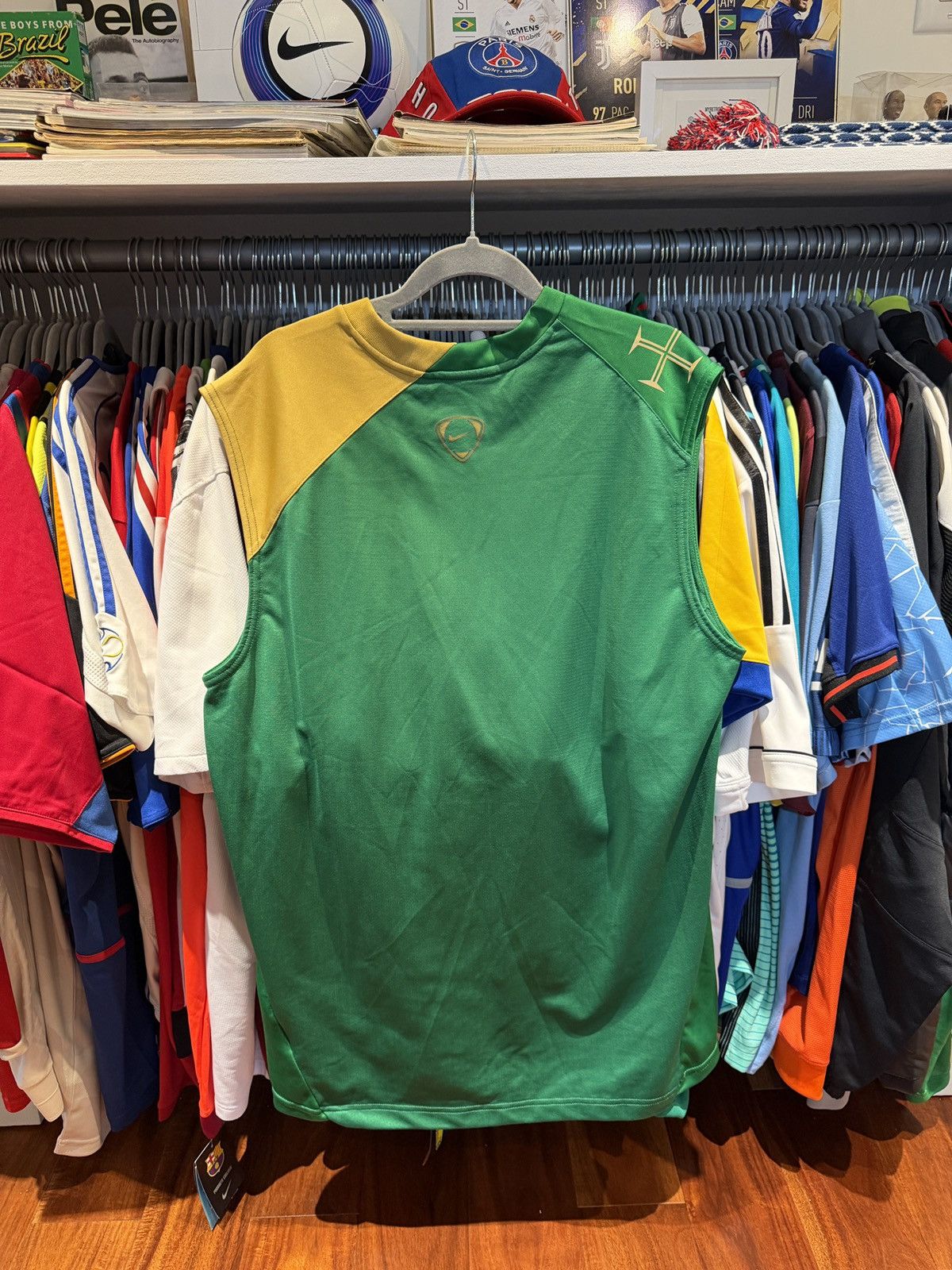 Nike Portugal 2008 Training Jersey (Tank Top) Size US L / EU 52-54 / 3 - 2 Thumbnail