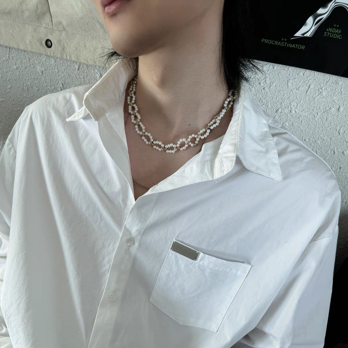 Japanese Brand × Vintage Retro punk necklace Size ONE SIZE - 2 Thumbnail