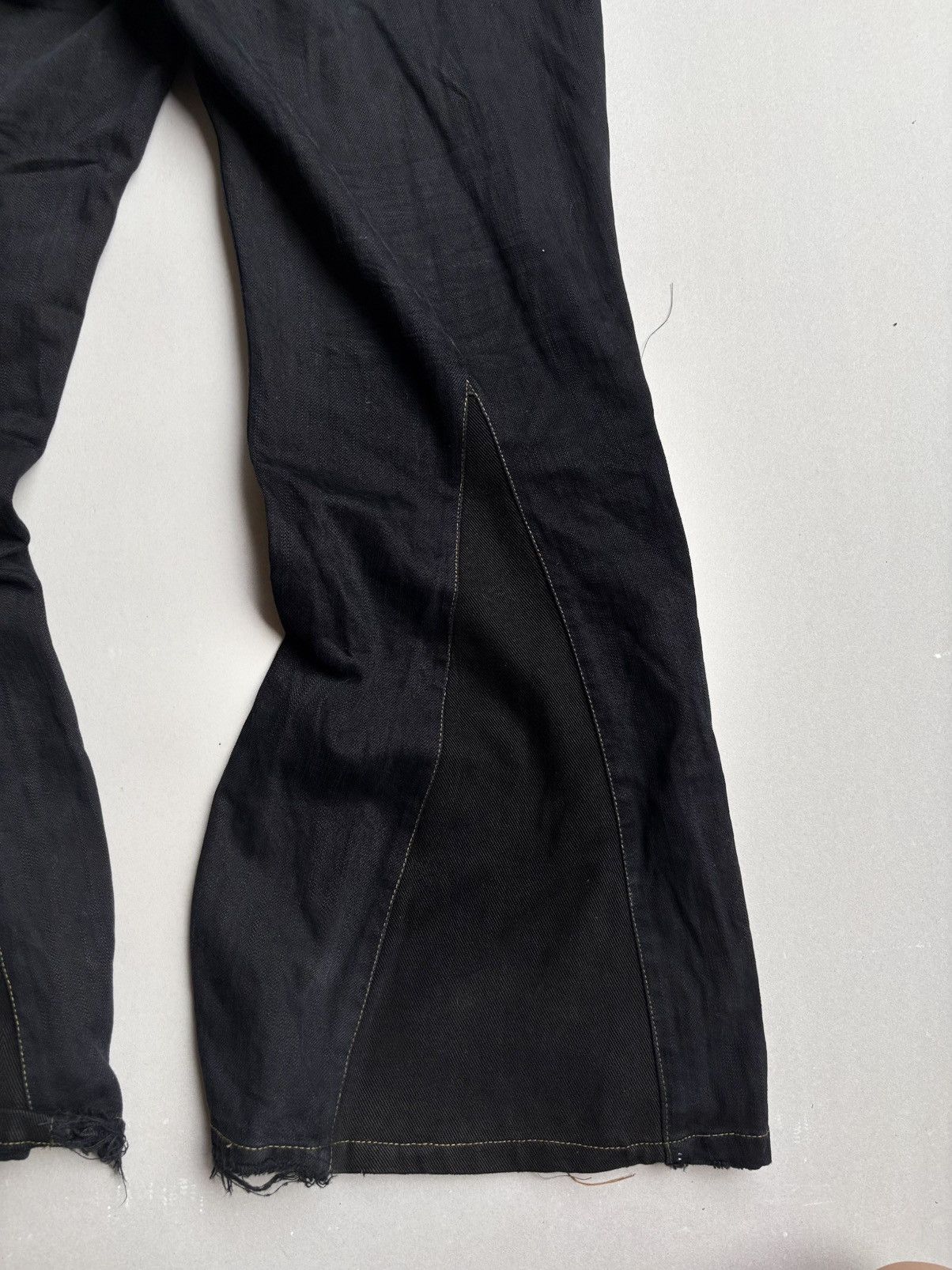 Japanese Brand Lace-up flare jeans Size US 30 / EU 46 - 5 Thumbnail