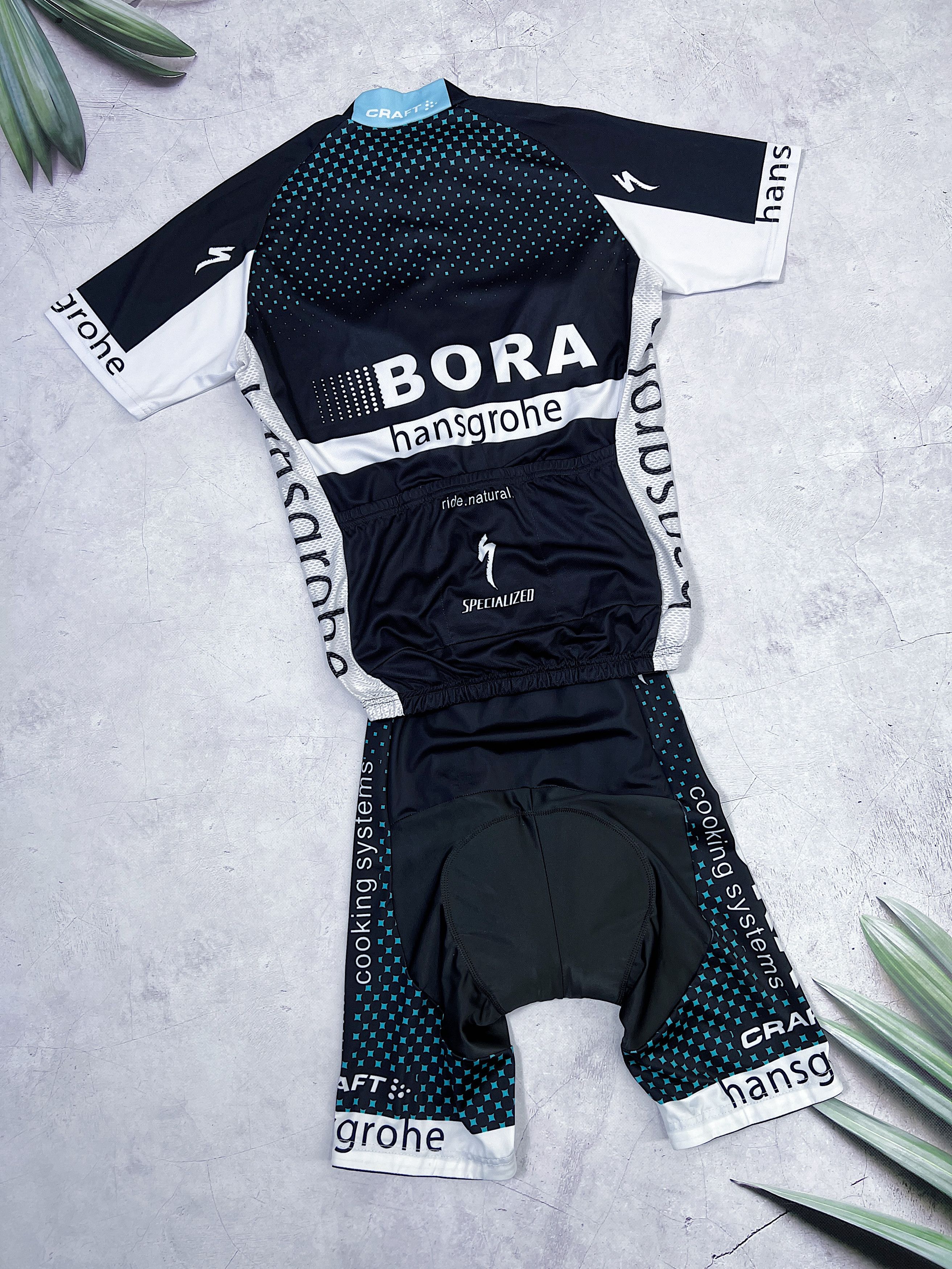 Sports Specialties Craft Bora Hansgrohe UCI Cycling Suit Jersey & Bib Shorts Size US M / EU 48-50 / 2 - 3 Thumbnail