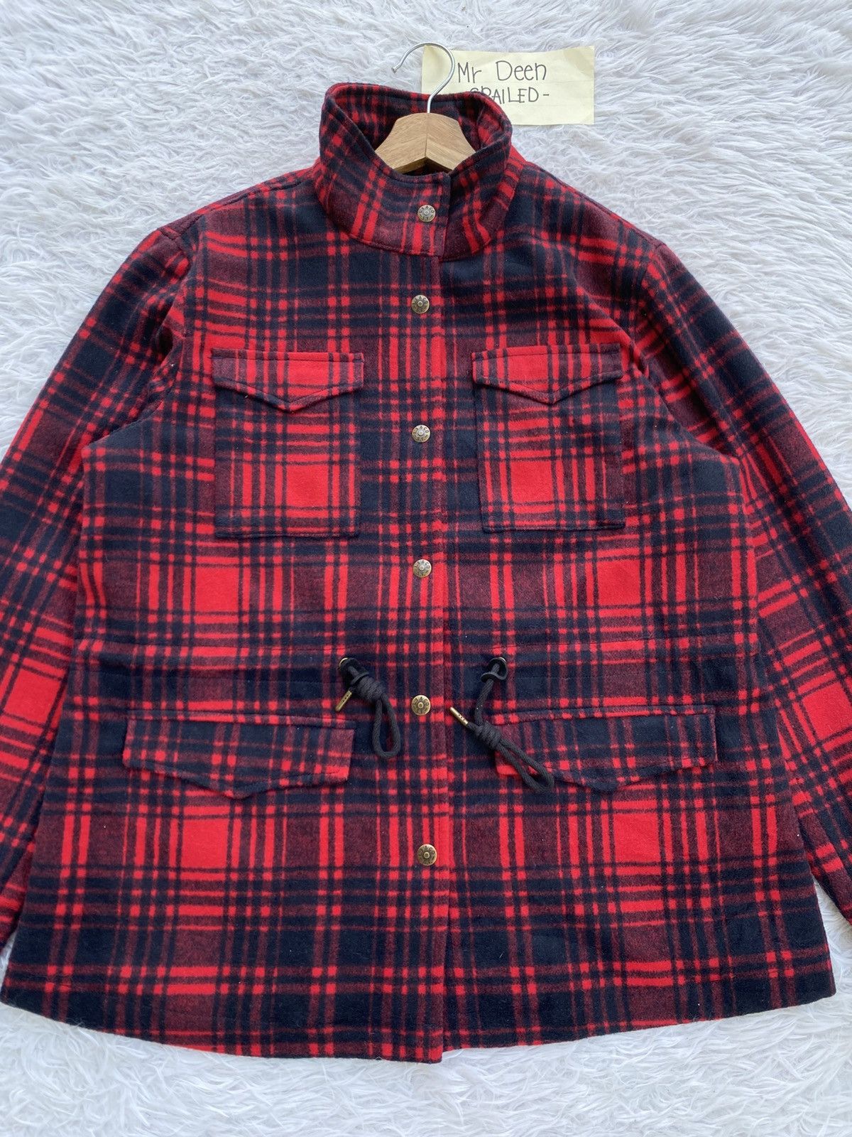 Levi's Vintage Levi's Strauss Chekered Wool Jacket Size US M / EU 48-50 / 2 - 6 Thumbnail