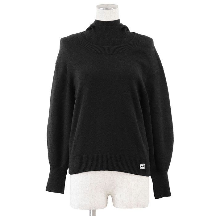 Chanel Chanel Chanel P71567 Cashmere Knitwear Natural Material Tops P71567 DUTY FREE for USA Size ONE SIZE - 1 Thumbnail