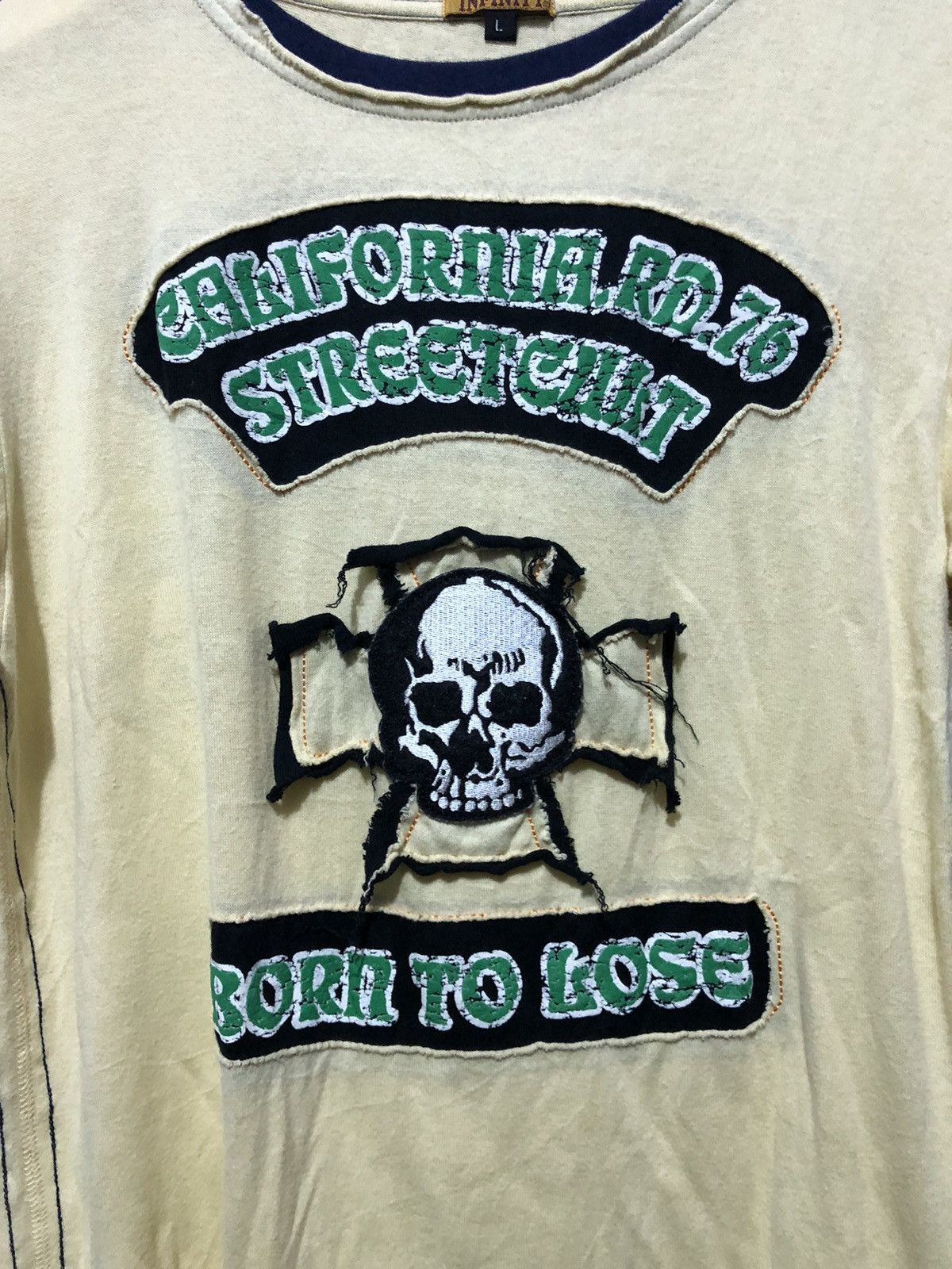 If Six Was Nine × Japanese Brand × Le Grande Bleu (L.G.B.) Ifinity skull poem Size US L / EU 52-54 / 3 - 3 Thumbnail