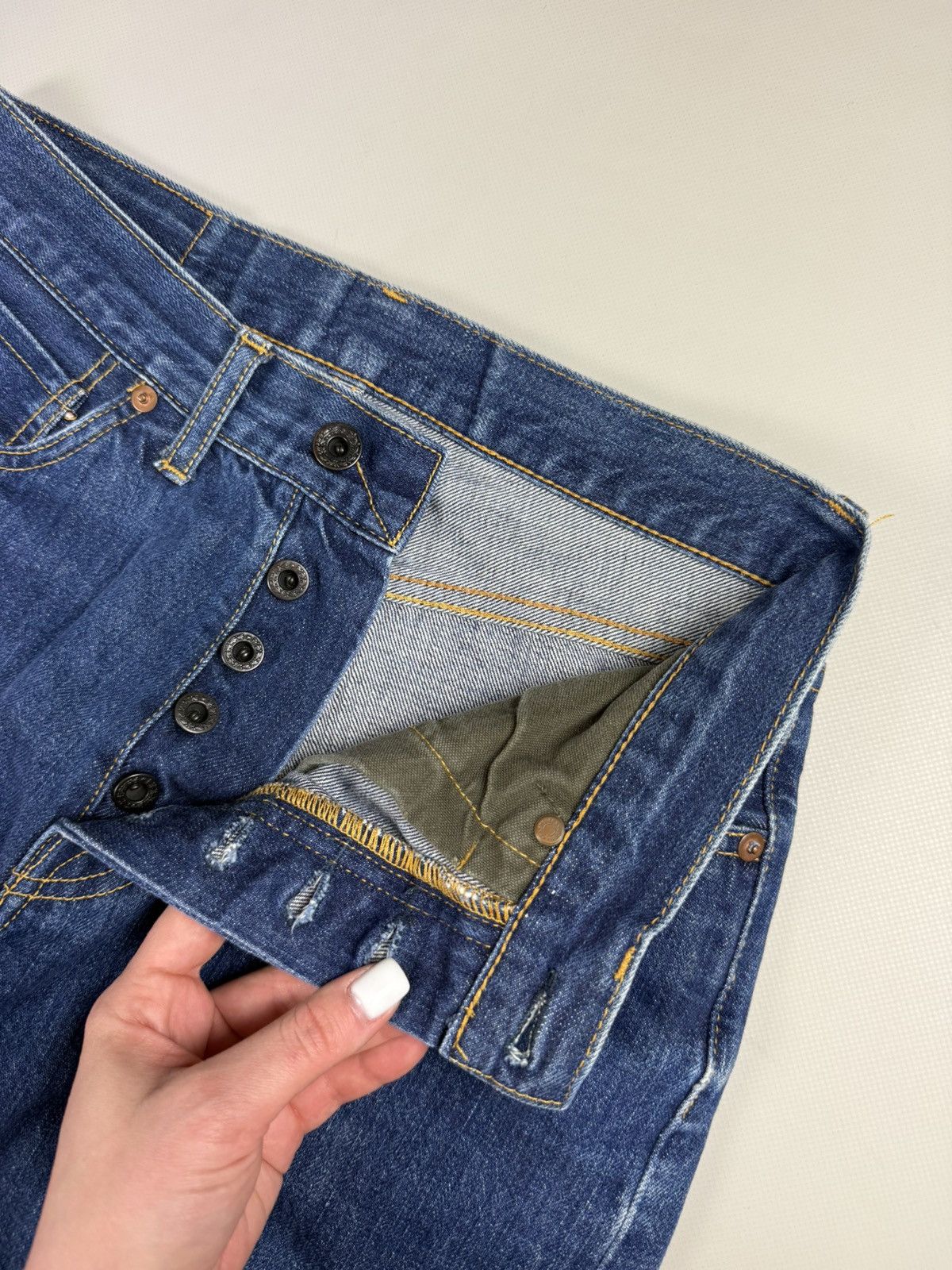 Japanese Brand × Oldblue Co. Old Blue Jeans Co Men’s Selvedge Denim Jeans Japan Size US 28 / EU 44 - 12 Thumbnail