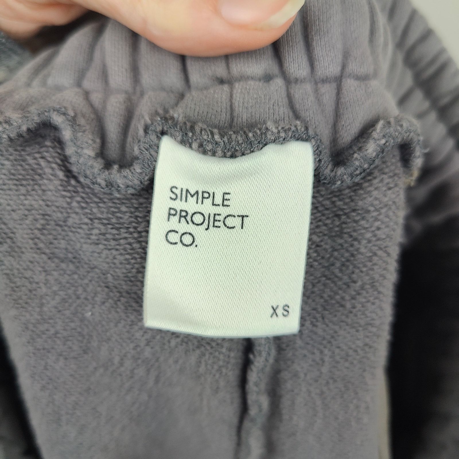 SIMPLE PROJECT Simple Project Co Sweatpants Mens XS Gray Drawstring Size US 28 / EU 44 - 7 Thumbnail