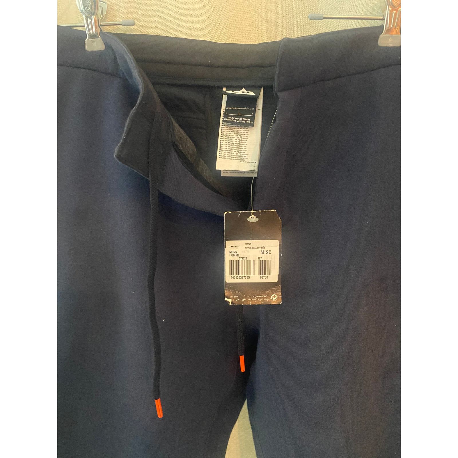 Nike ACG NikeLab ACG Tech Fleece Pant Obsidian m large Size US 36 / EU 52 - 9 Thumbnail