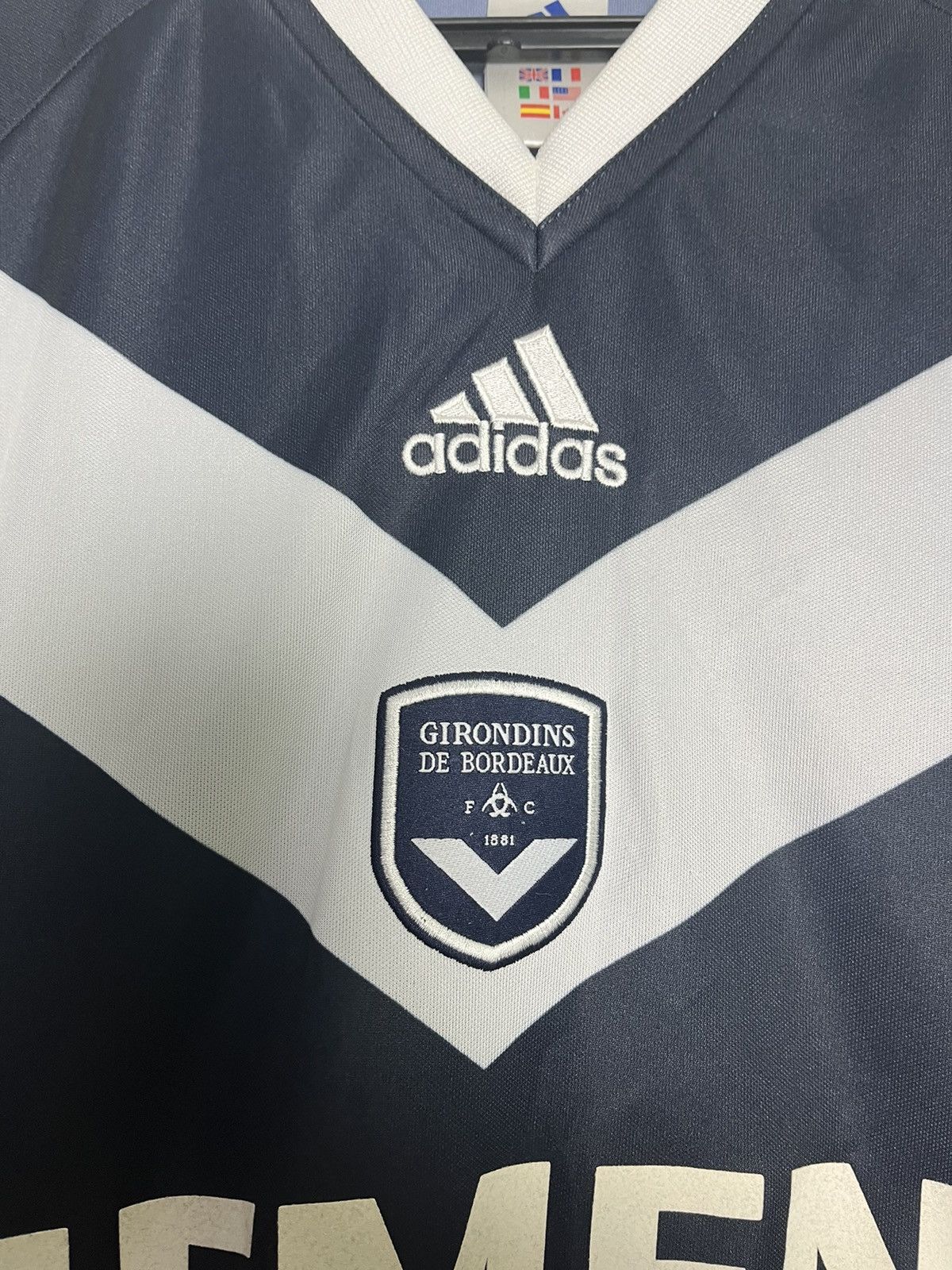 Adidas Adidas Fc Bordeaux soccer jersey tshirt vintage Size US M / EU 48-50 / 2 - 6 Thumbnail