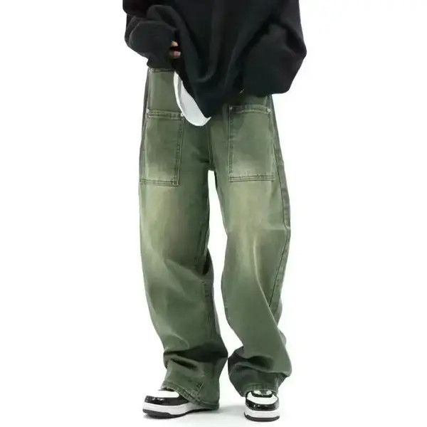 Designer × Vintage skate hiphop baggy cargo pants Size US 30 / EU 46 - 2 Thumbnail