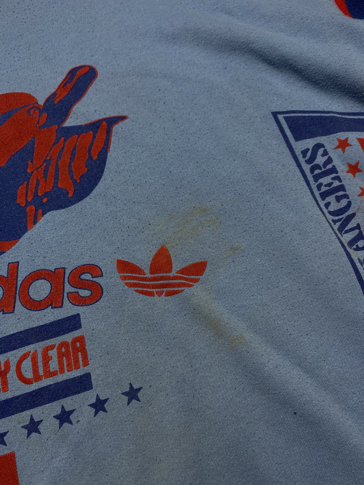 Adidas × Vintage Adidas take off Rangers sweatshirt y2k Size US L / EU 52-54 / 3 - 8 Thumbnail