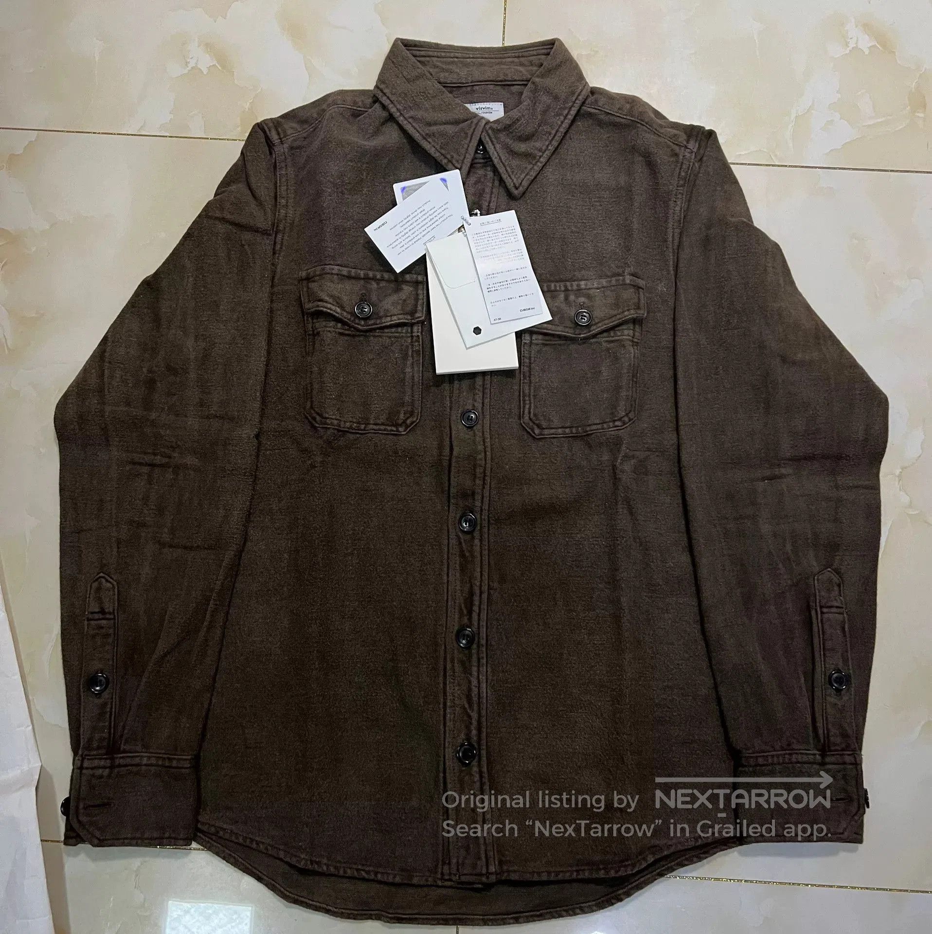Visvim visvim 17AW Black Elk Flannel Limited. Size US S / EU 44-46 / 1 - 1 Thumbnail