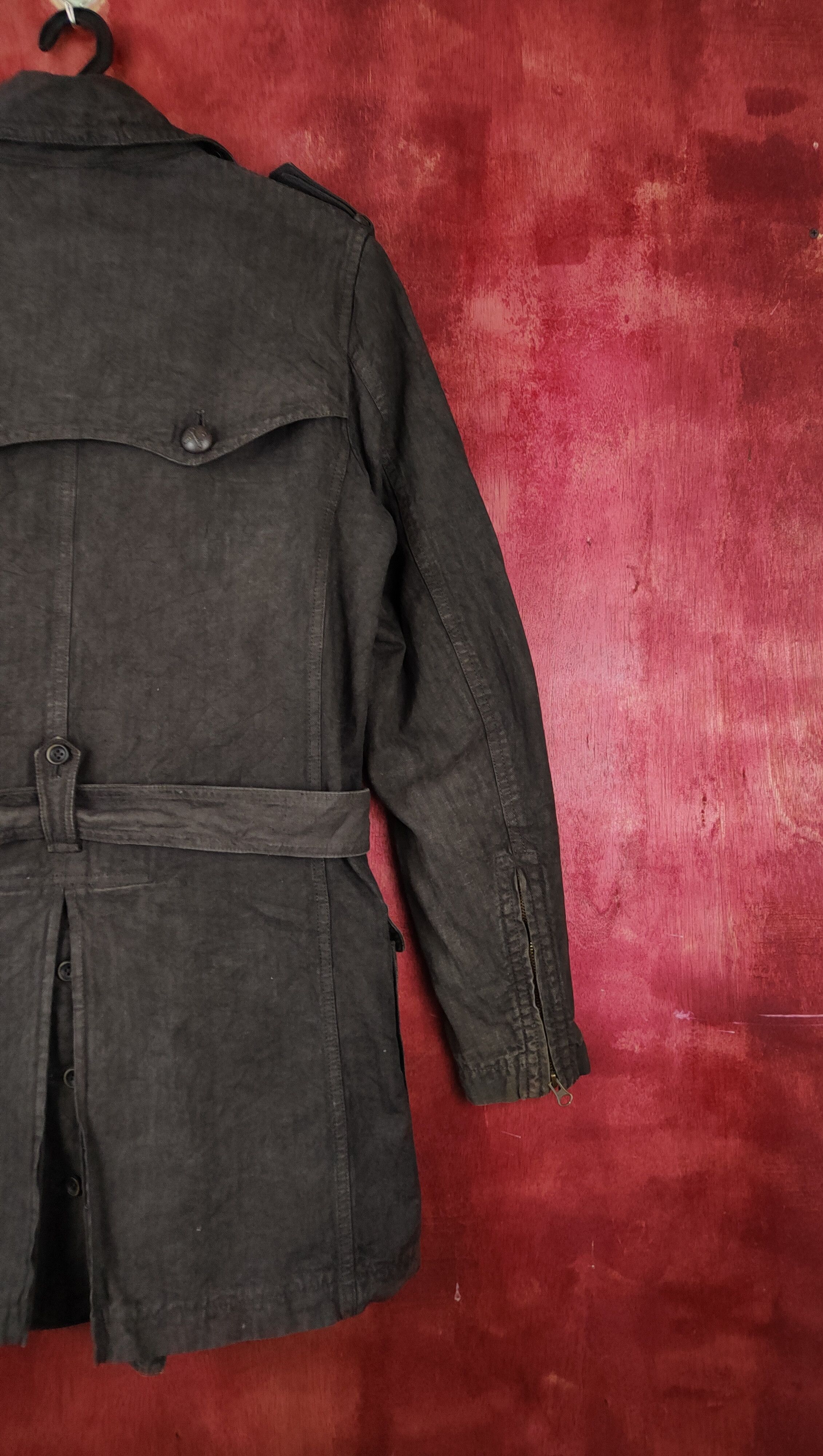 Japanese Brand Haib japan multipocket Dark Brown parka Coat jacket #S1329 Size US M / EU 48-50 / 2 - 15 Thumbnail