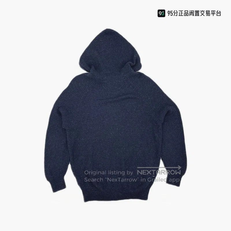 Brunello Cucinelli Brunello Cucinelli FW23 Logo Embroidered Ribbed Knit Hooded Size US M / EU 48-50 / 2 - 1 Thumbnail