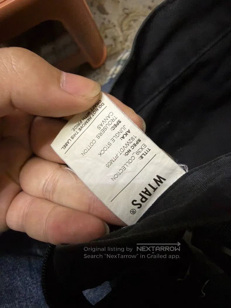 Wtaps Wtaps size L Black military pants Size US 41 - 3 Thumbnail