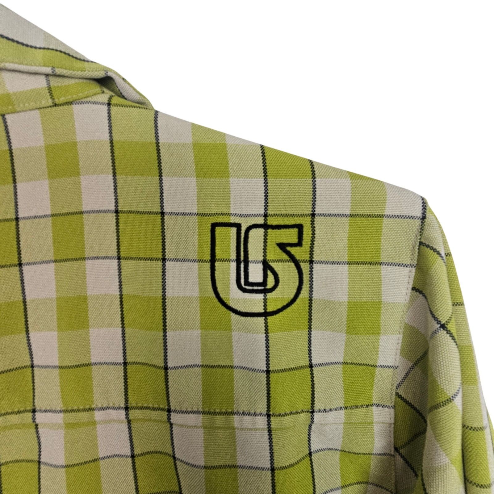 Burton Burton Dryride Mens Cool Flavors Poly Flannel Shirt M Gorp Size US M / EU 48-50 / 2 - 11 Thumbnail