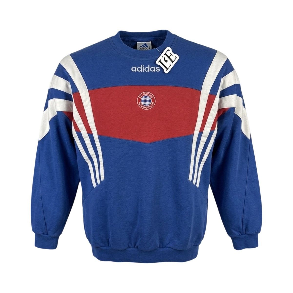 Adidas Vintage Mens Adidas 1995-96 FC Bayern Munich Sweatshirt Size US S / EU 44-46 / 1 - 2 Thumbnail