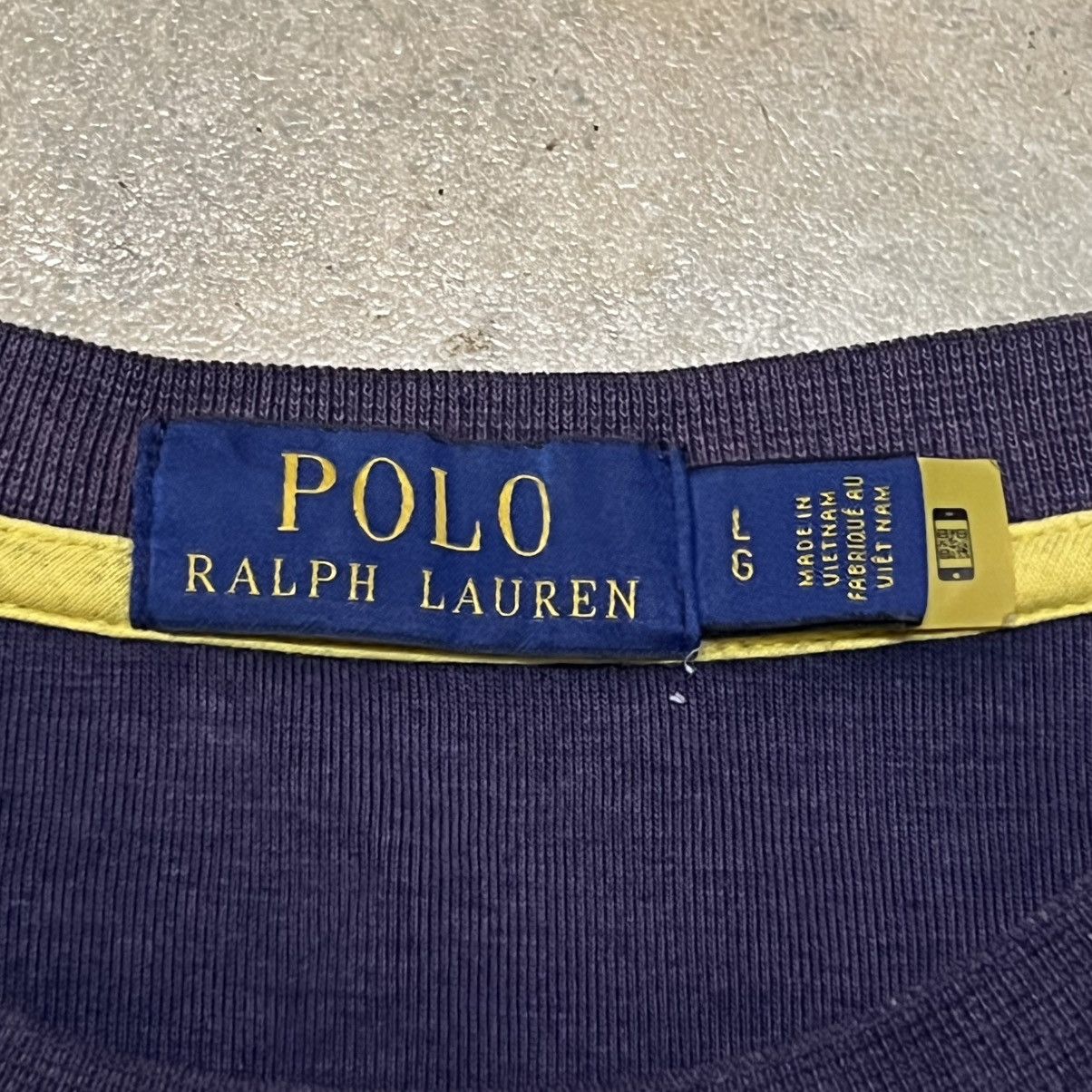 Polo Ralph Lauren Polo Ralph Lauren Colour Block Big Logo Sweatshirt Distress Size US L / EU 52-54 / 3 - 8 Thumbnail