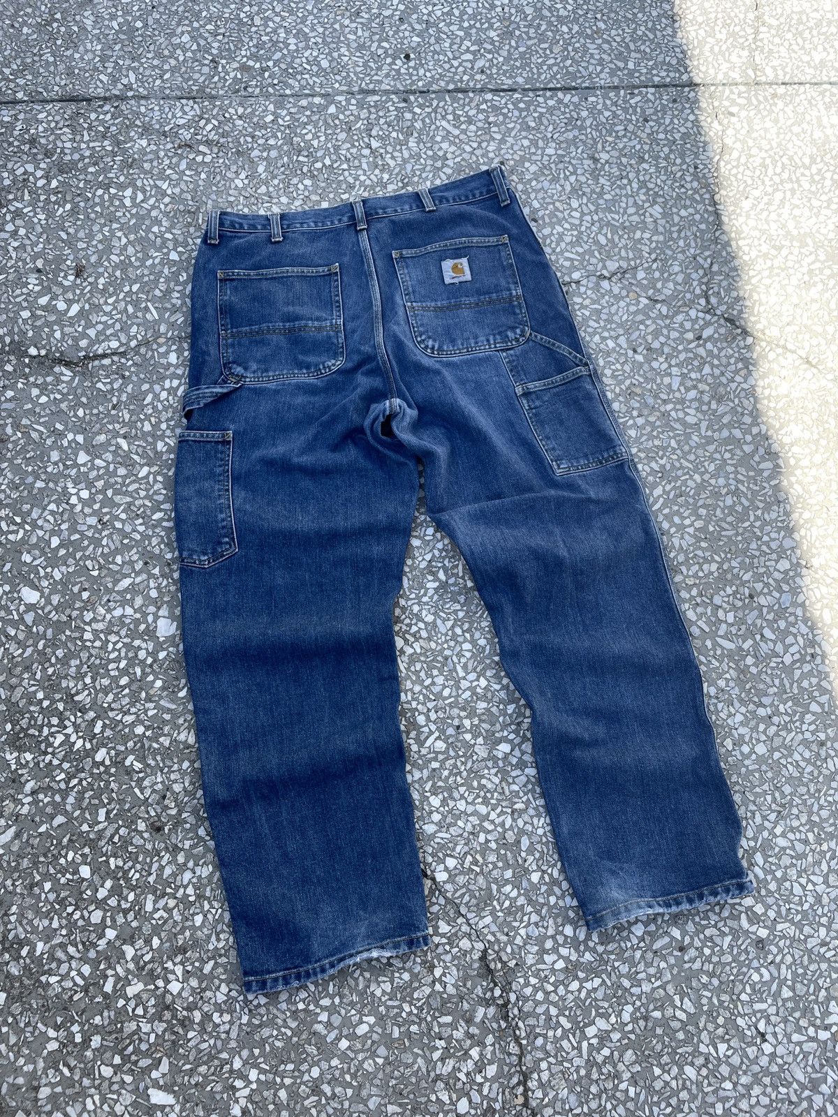 Carhartt Carhartt Single Knee Baggy Denim Pants Vintage Size US 34 / EU 50 - 1 Thumbnail