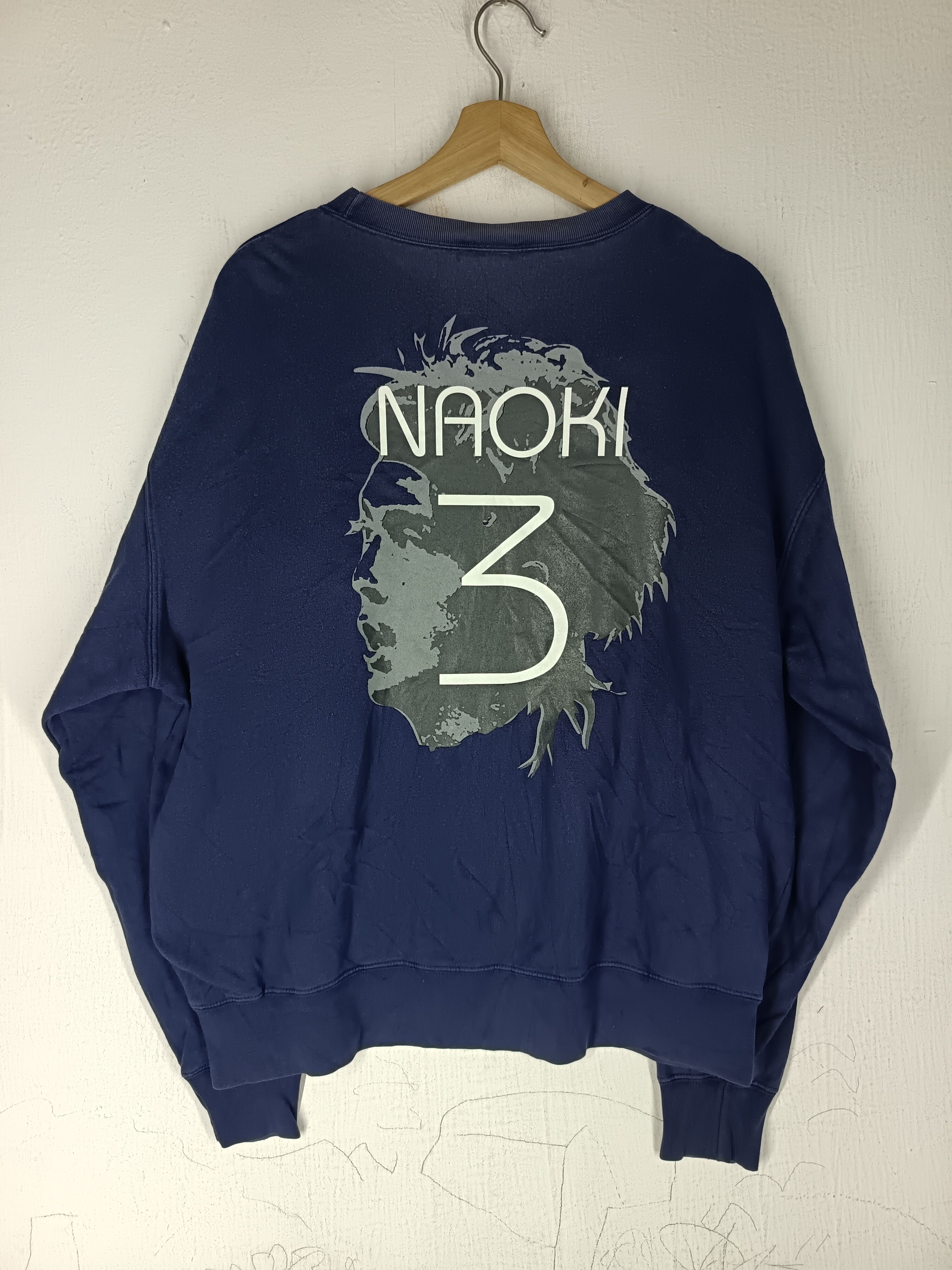 Japanese Brand Vintage Marinos Naoki Matsuda Sweatshirt Size US L / EU 52-54 / 3 - 5 Thumbnail