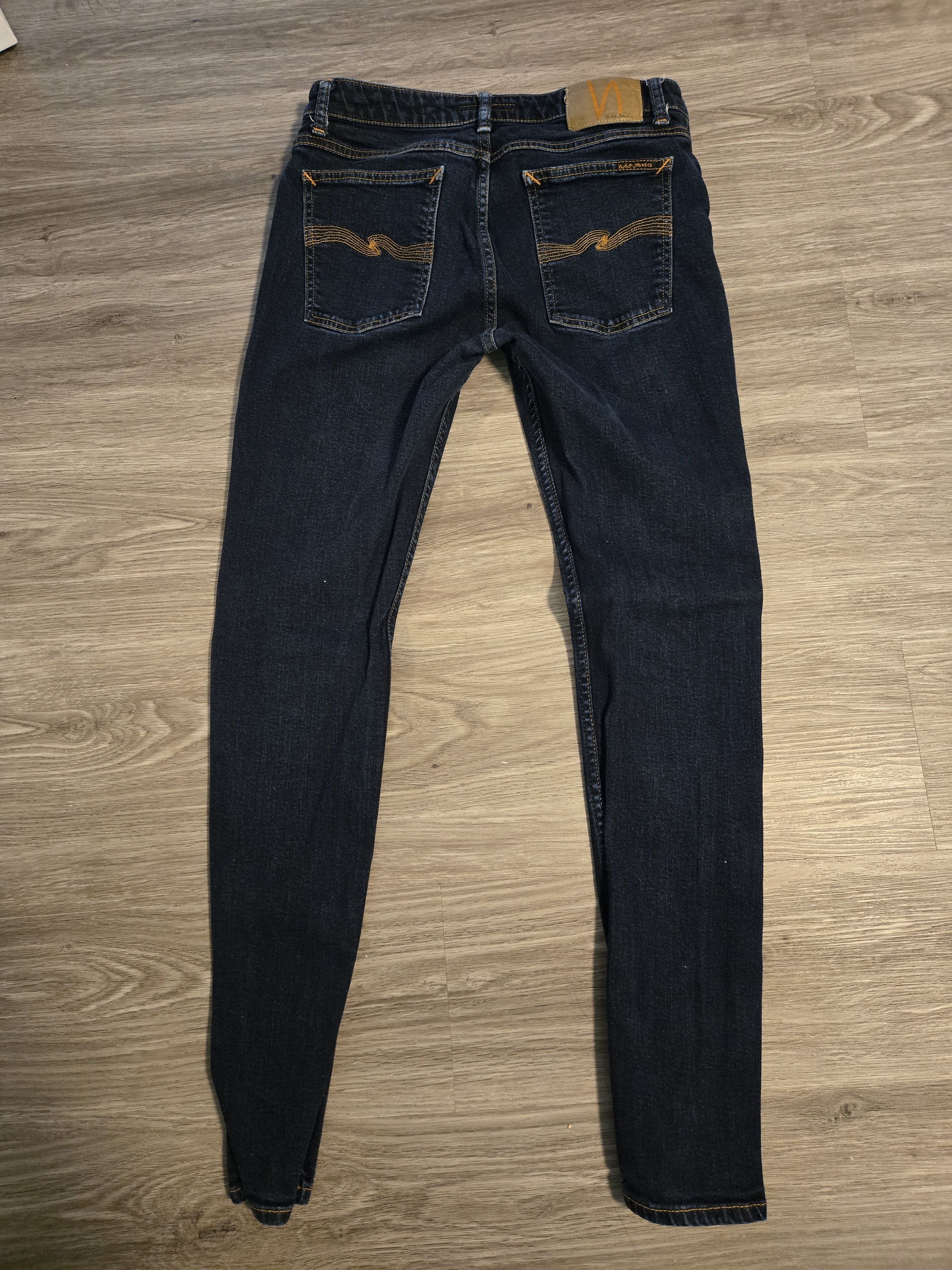 Nudie Jeans Nudie Jeans Skinny Lin Indigo Jeans Size US 32 / EU 48 - 2 Thumbnail
