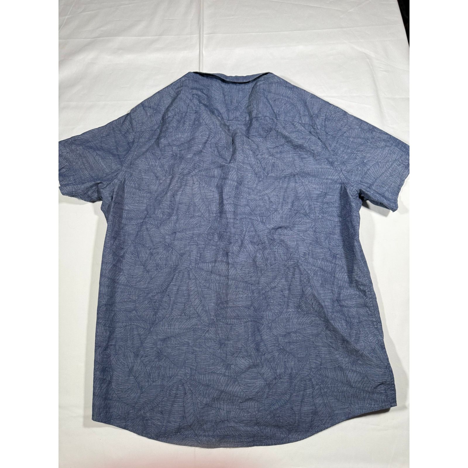 UNTUCKit UNTUCKit Montu Mens XL Slim Fit Short Sleeve Button Up Leaf Size US XL / EU 56 / 4 - 3 Thumbnail