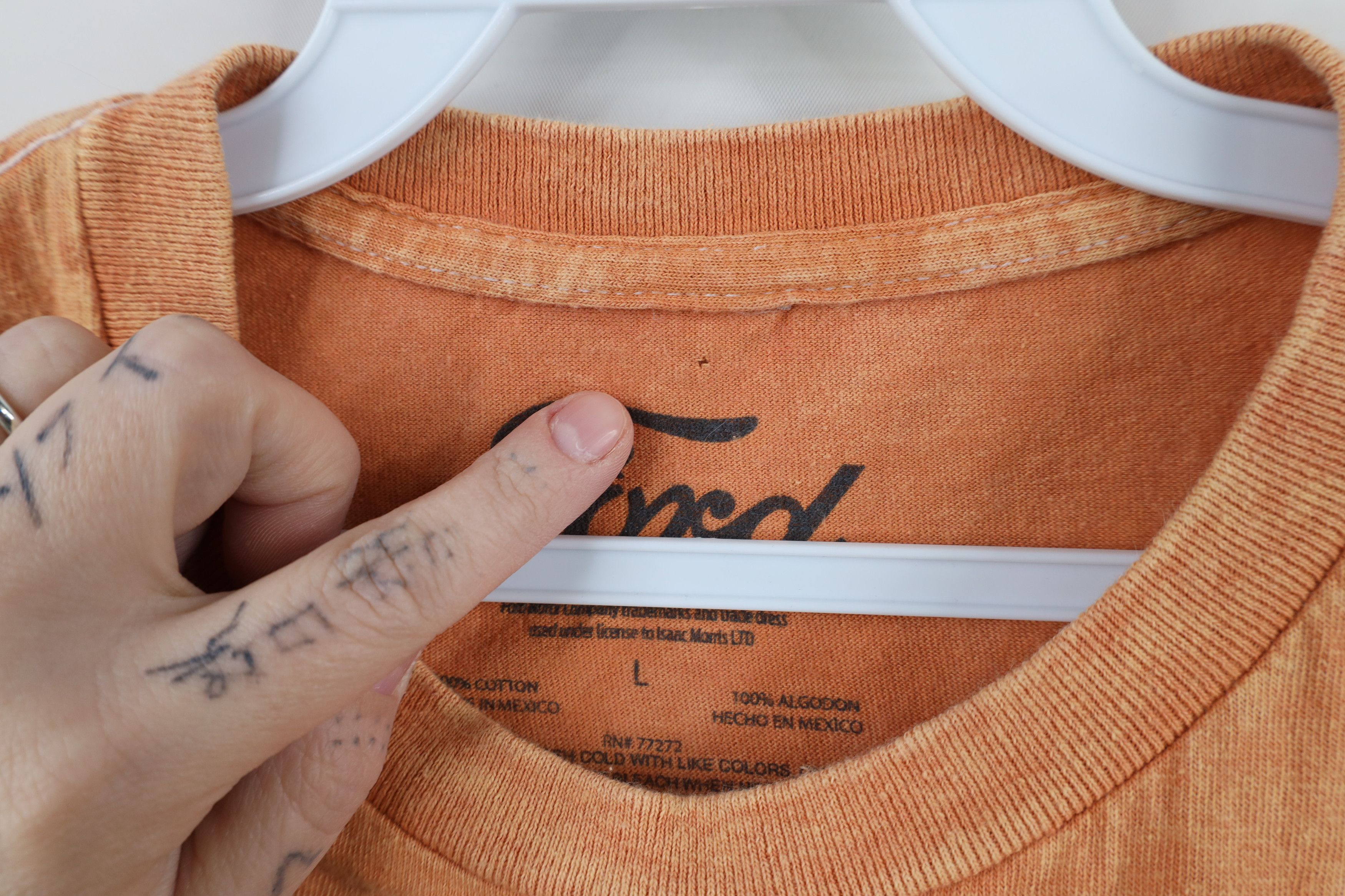 Vintage Retro Y2K Sunset Sunflower Ford Truck Cropped T-Shirt Orange Size L / US 10 / IT 46 - 9 Thumbnail