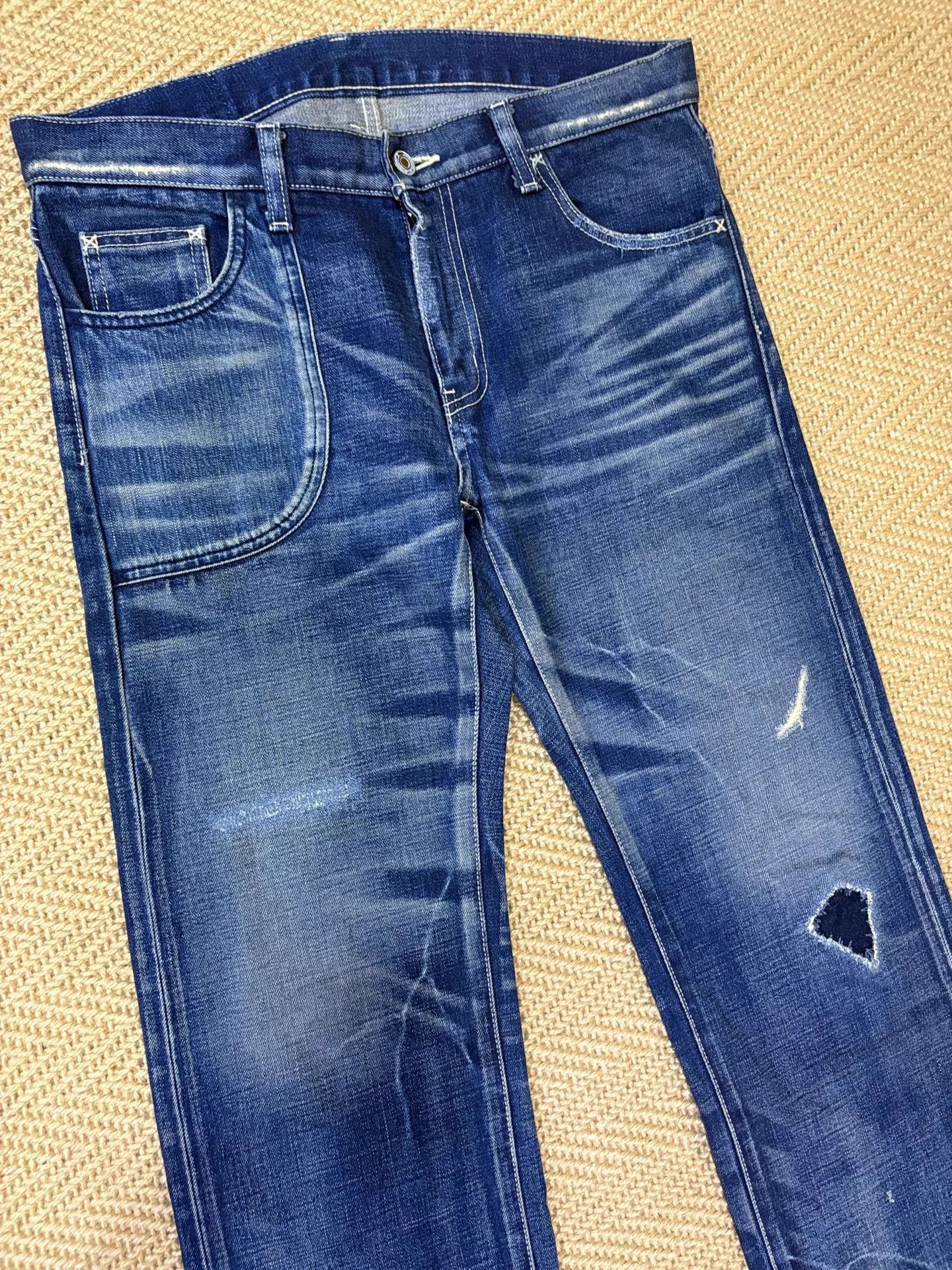Neighborhood Neighborhood '05 Lightning Wash Slash Narrow M Jean Size US 32 / EU 48 - 3 Thumbnail