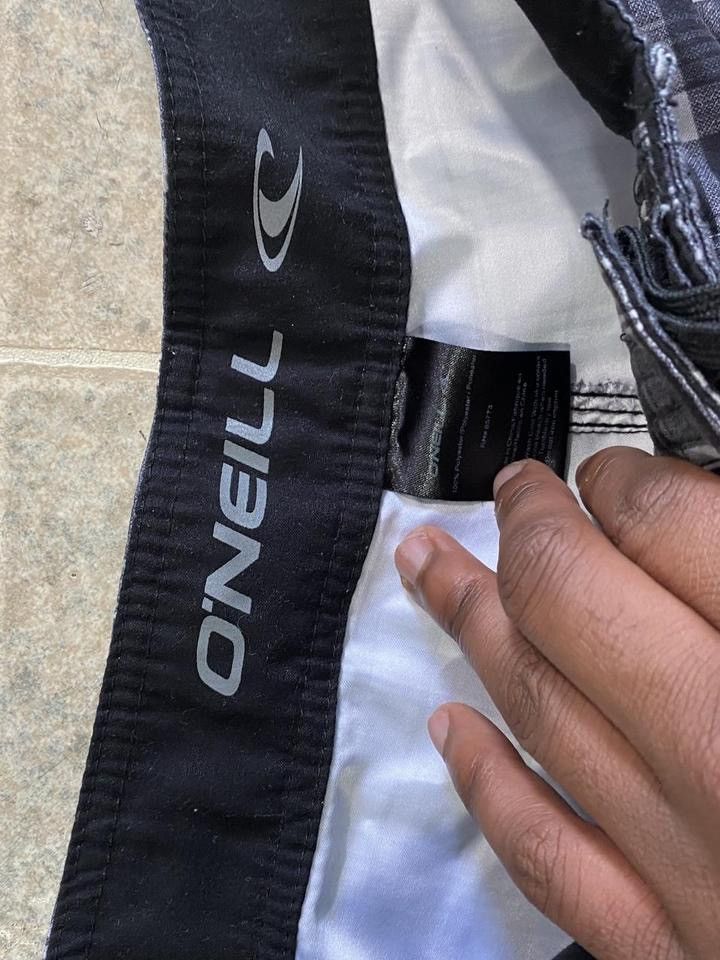 O'Neill Vintage Y2K oneill surfwear swim trunks plaid size small Size US 30 / EU 46 - 3 Thumbnail
