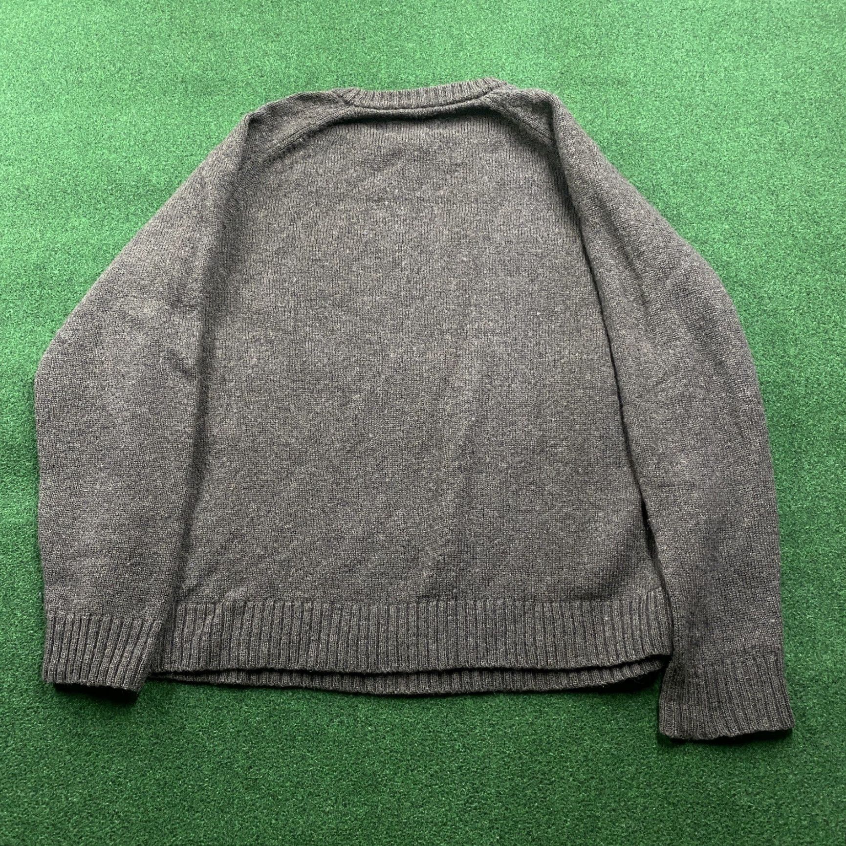 Vintage VINTAGE Woolrich Sweatshirt Mens XL Gray Wool 90S Graphic Print Crew Neck Pullover Size US XL / EU 56 / 4 - 3 Thumbnail