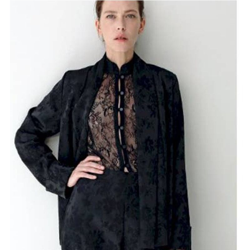 Other ERIN LONDON Jacquard Brocade Jacket Plus Size 2X Lined Size XXL / US 16-18 / IT 52-54 - 15 Thumbnail