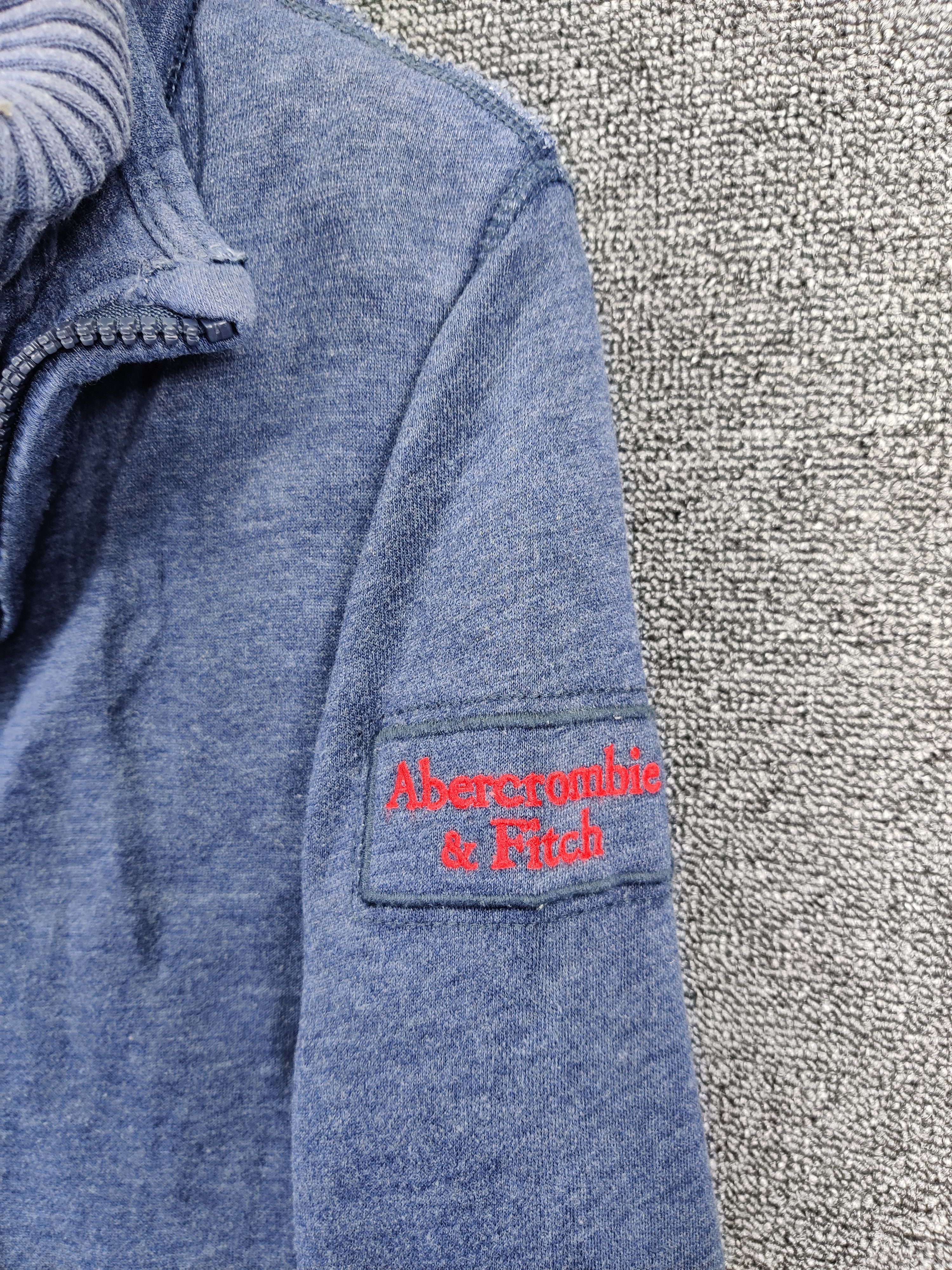 Abercrombie & Fitch Vintage Abecrombie Fitch Shawl Collar Zip Up Sweater Jacket Size US M / EU 48-50 / 2 - 7 Thumbnail