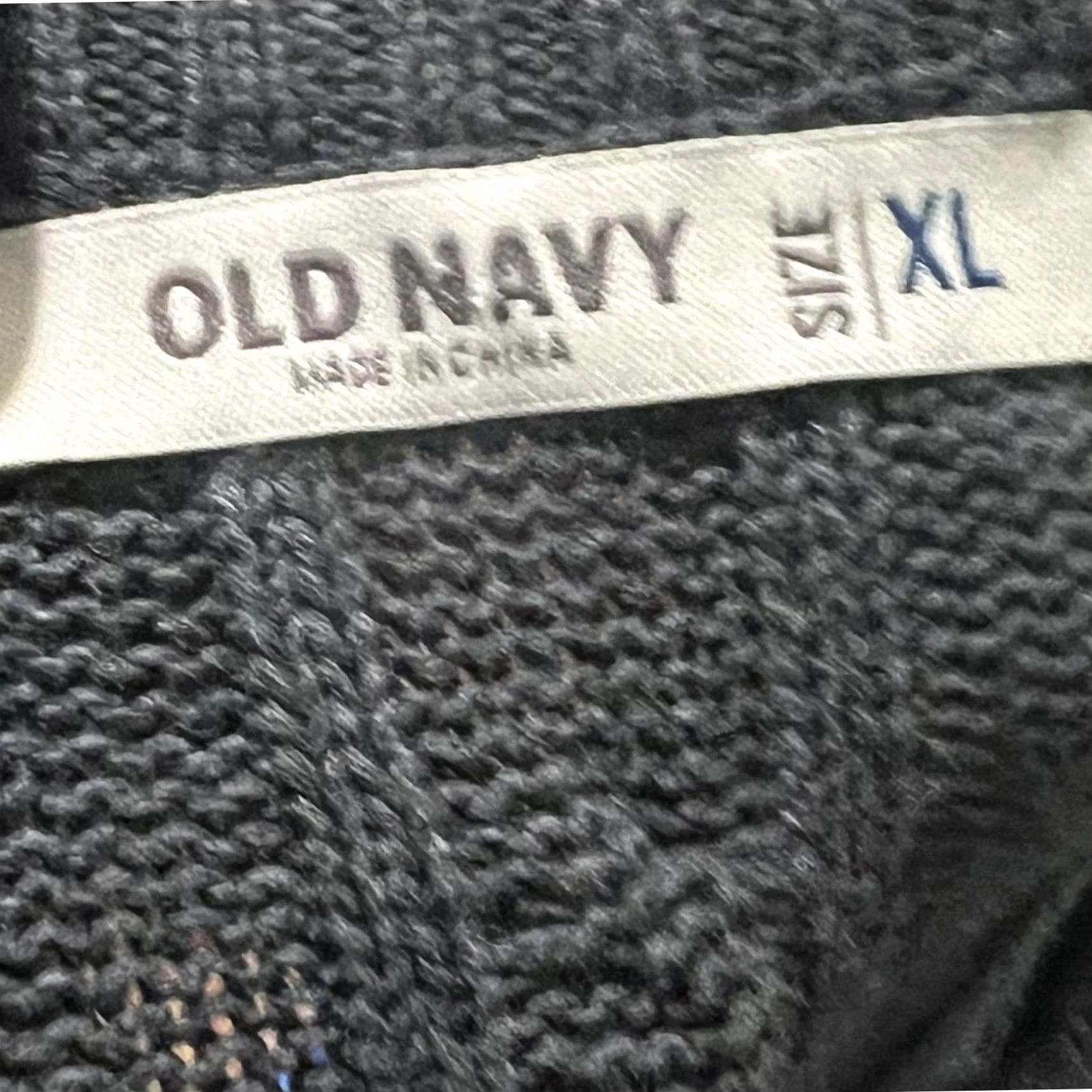 Old Navy Old Navy Sweater Mens XL Gray Cable Knit Crewneck Pullover Dad, 100% Cotton, Casual, Grunge, Preppy, Vintage-Style Knit, Classic Mens Pullover Size US XL / EU 56 / 4 - 4 Thumbnail