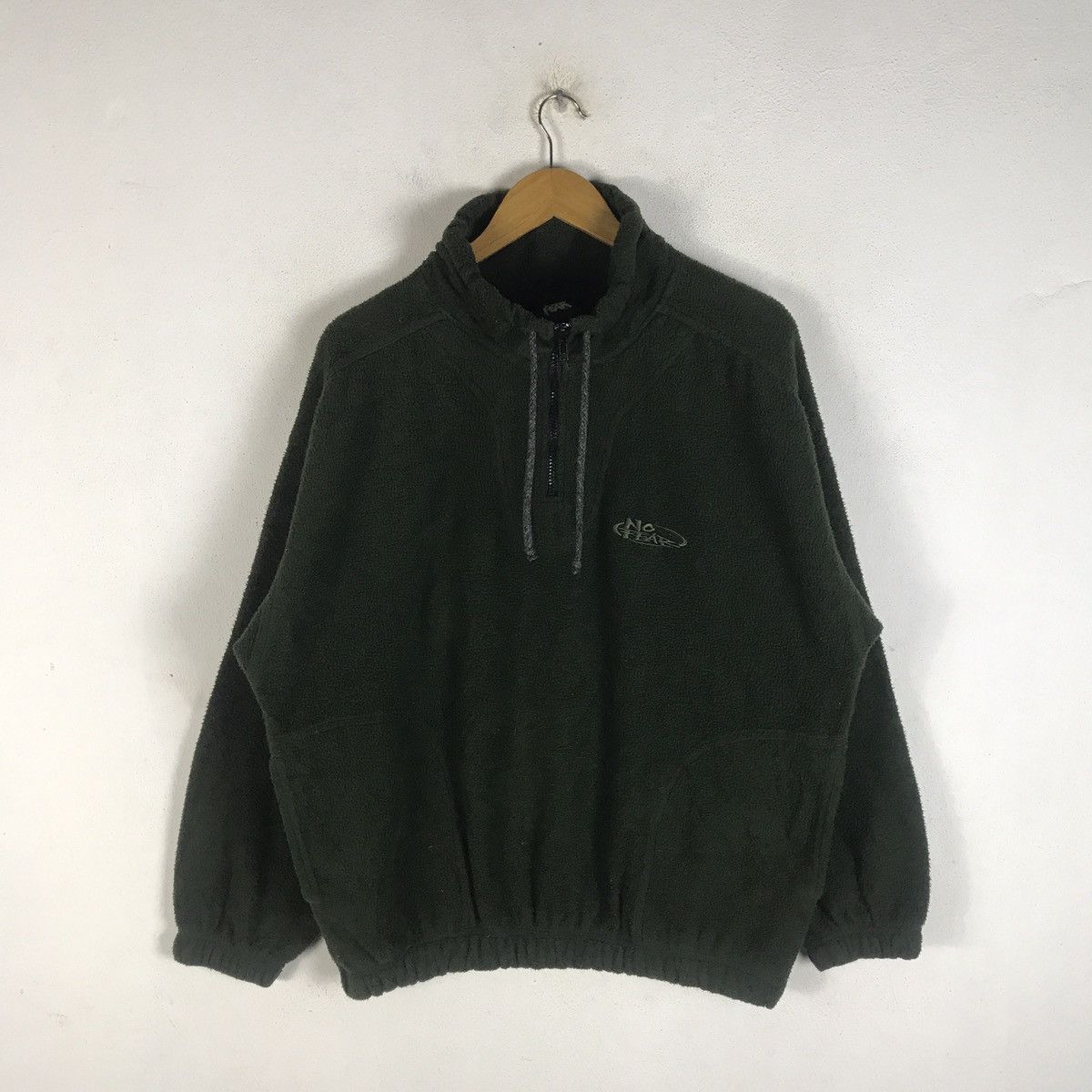 No Fear × Vintage 🔥Rare🔥Vintage 90’s No Fear Skate Sherpa Fleece Sweatshirt Size US M / EU 48-50 / 2 - 1 Thumbnail