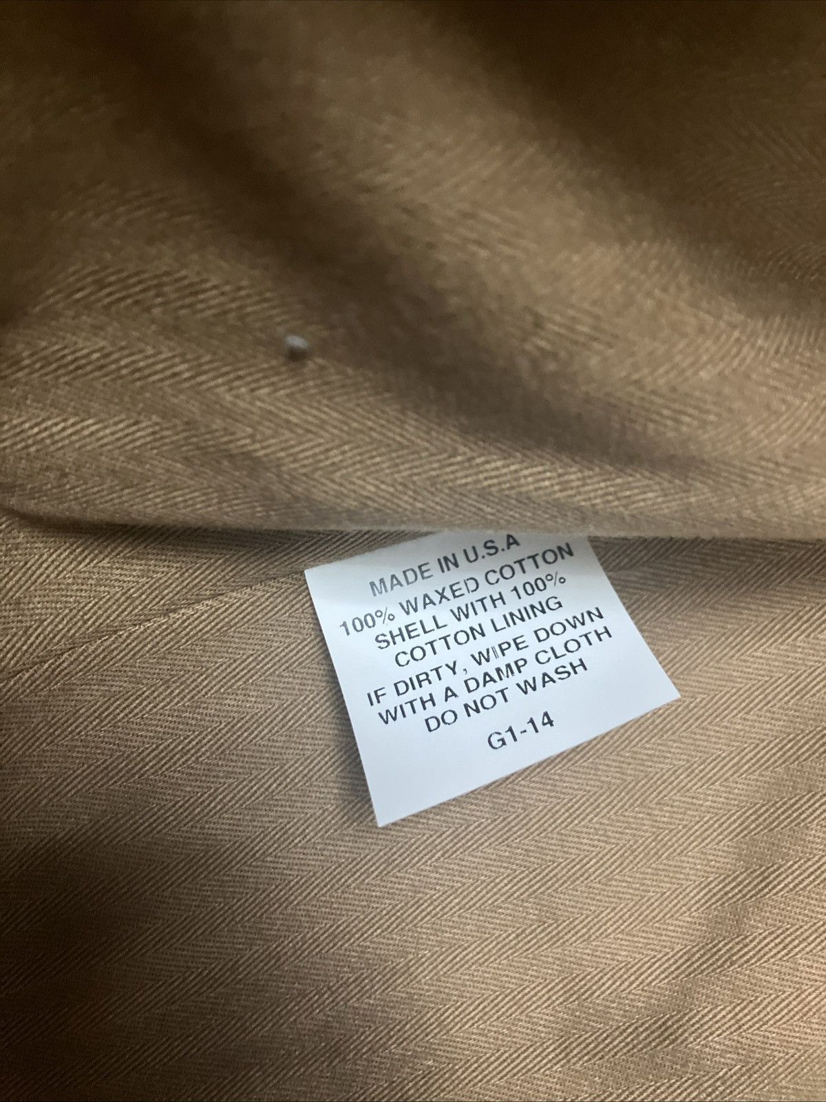 Ship John Ship John Wills Jacket Tan 24oz Waxed V2 XS Long Lined Size US XS / EU 42 / 0 - 5 Thumbnail