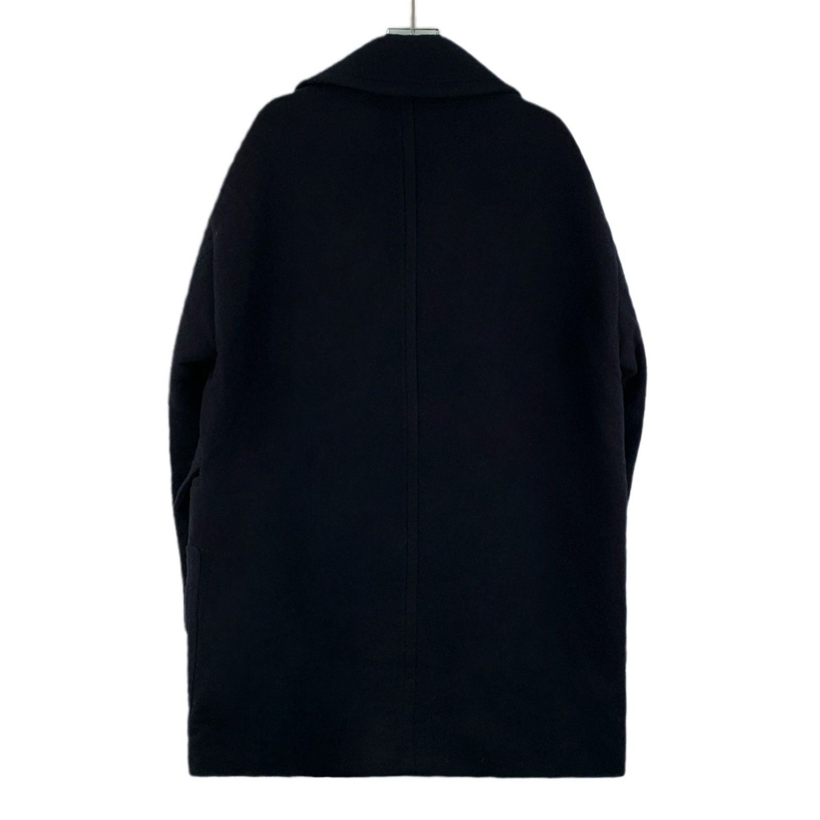 Hermes Hermes Black Wool Coat (Size 44) Size M / US 6-8 / IT 42-44 - 7 Thumbnail